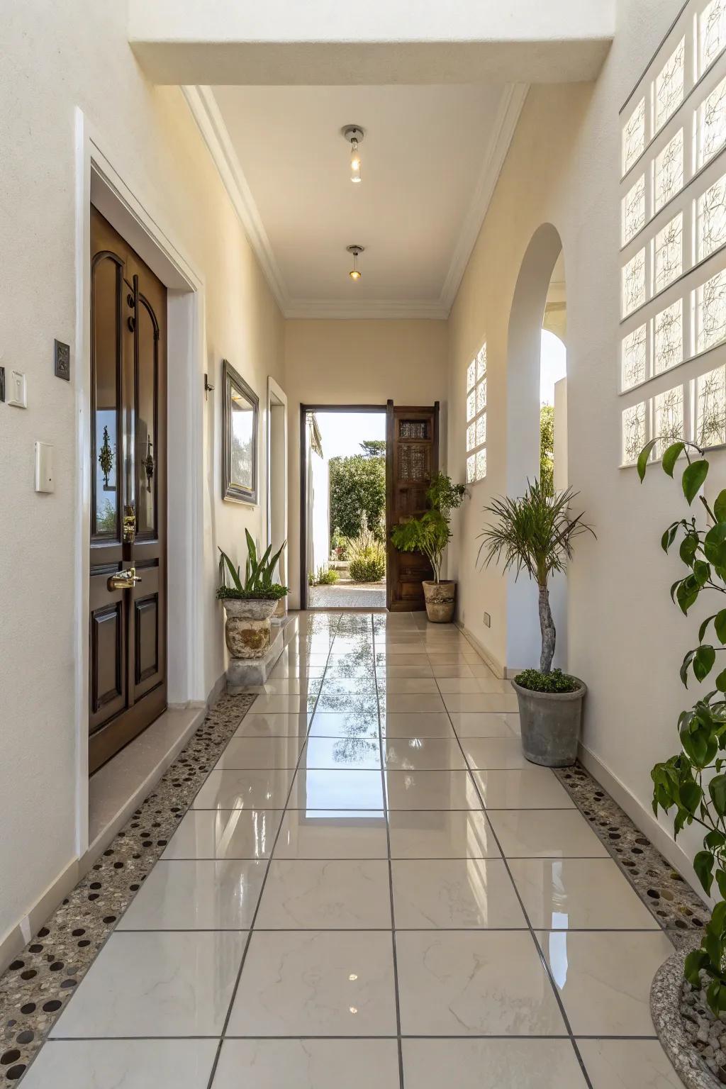 Bright and Expansive Feel with Light-Reflecting Coverings