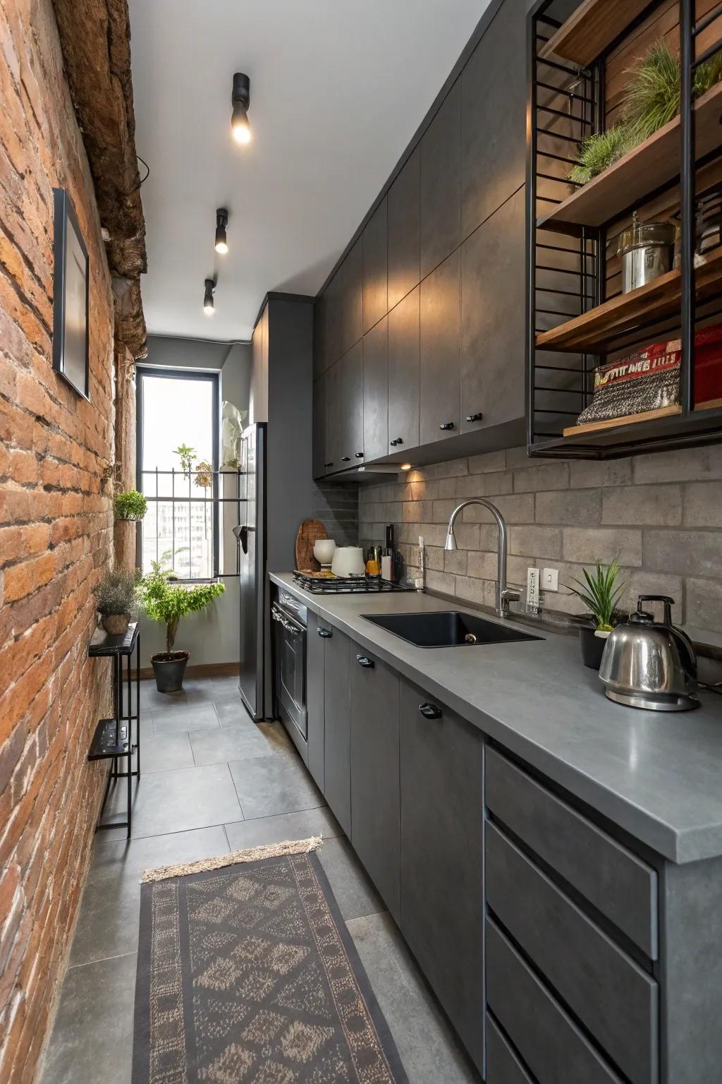 Dark Stone adds dimension and a contemporary spin.