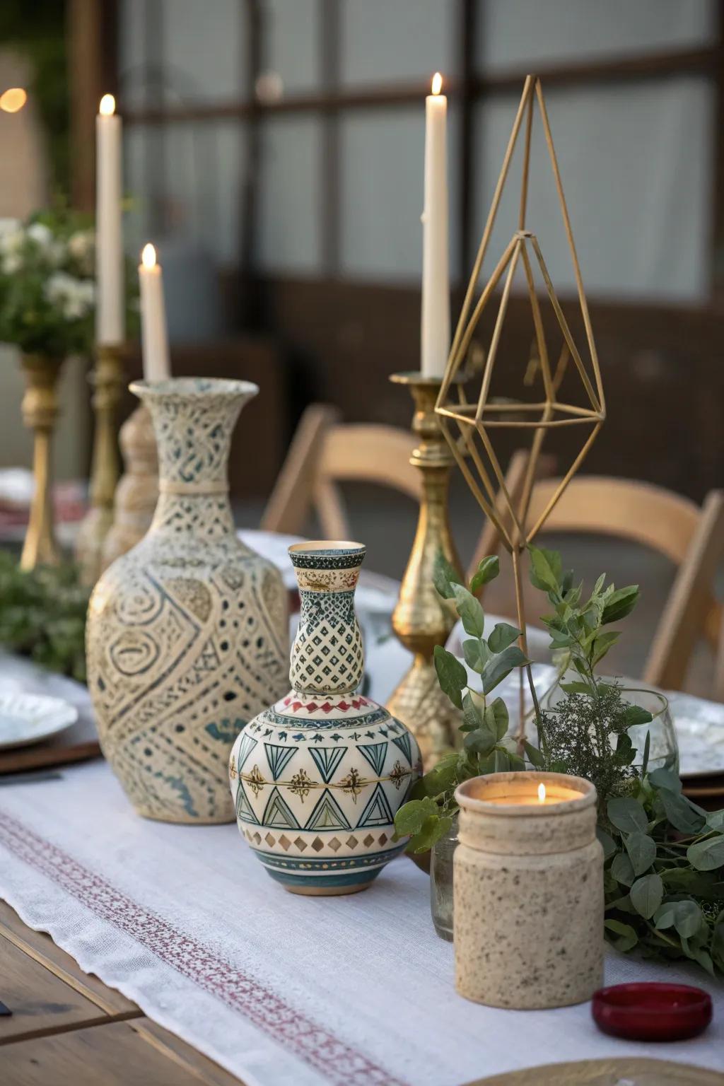 Vintage discoveries give personality and charm.