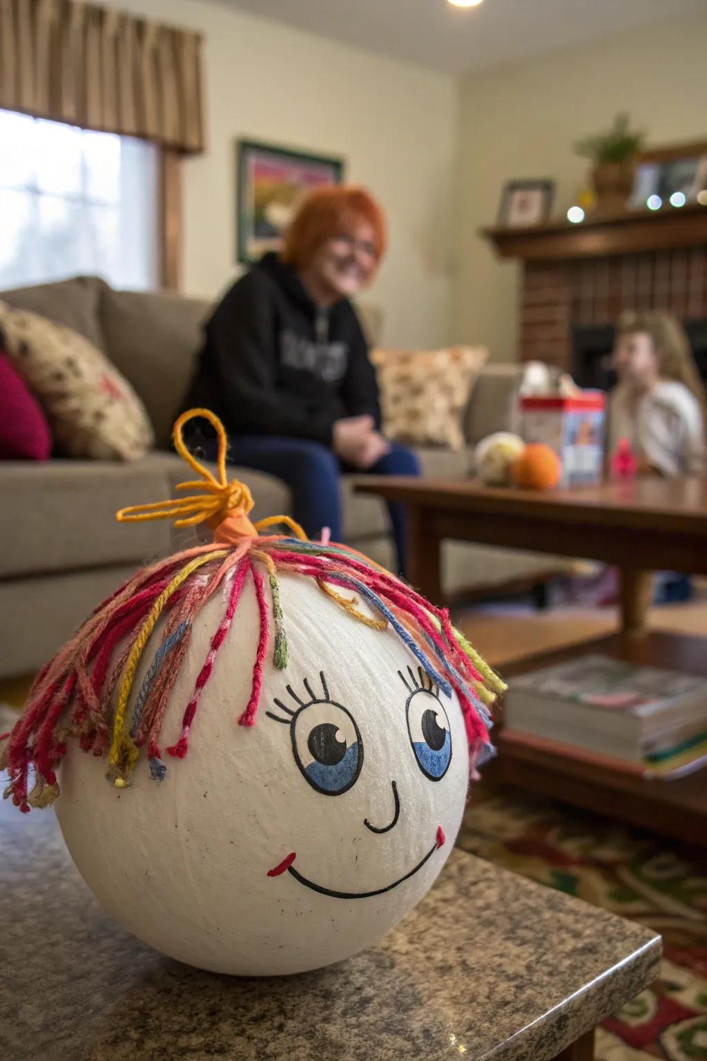 Self-likeness ornaments personalize your holiday decor.