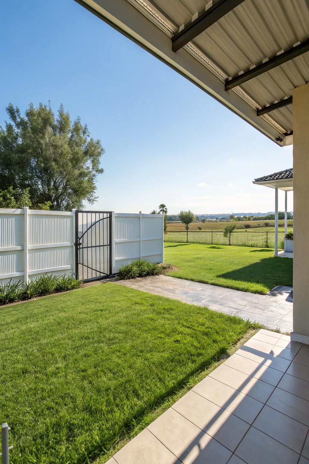 Rolling section enclosures provide convenience and versatility.