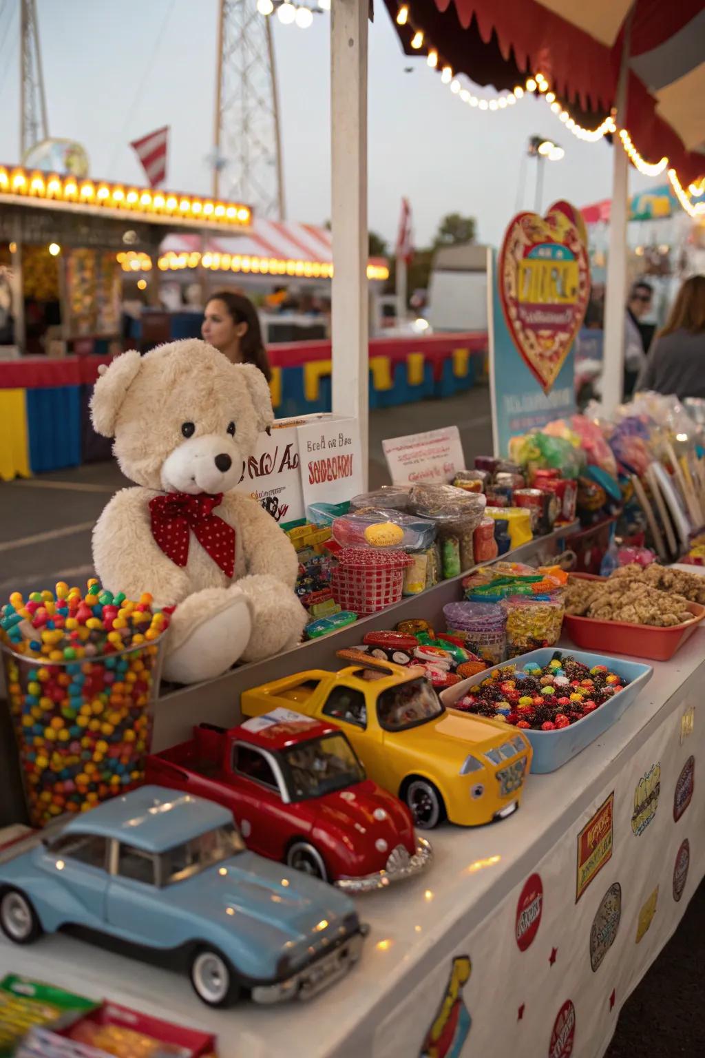 Reward tables encourage fun participation.