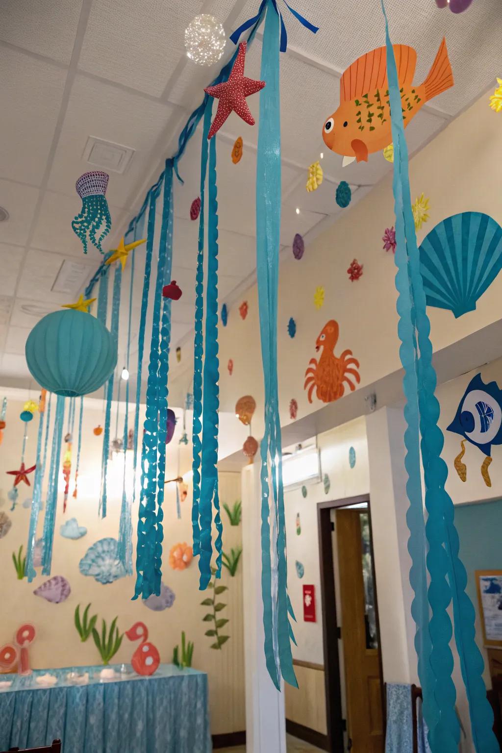 A deep-sea excursion that fascinates toddlers with sea enchantment.