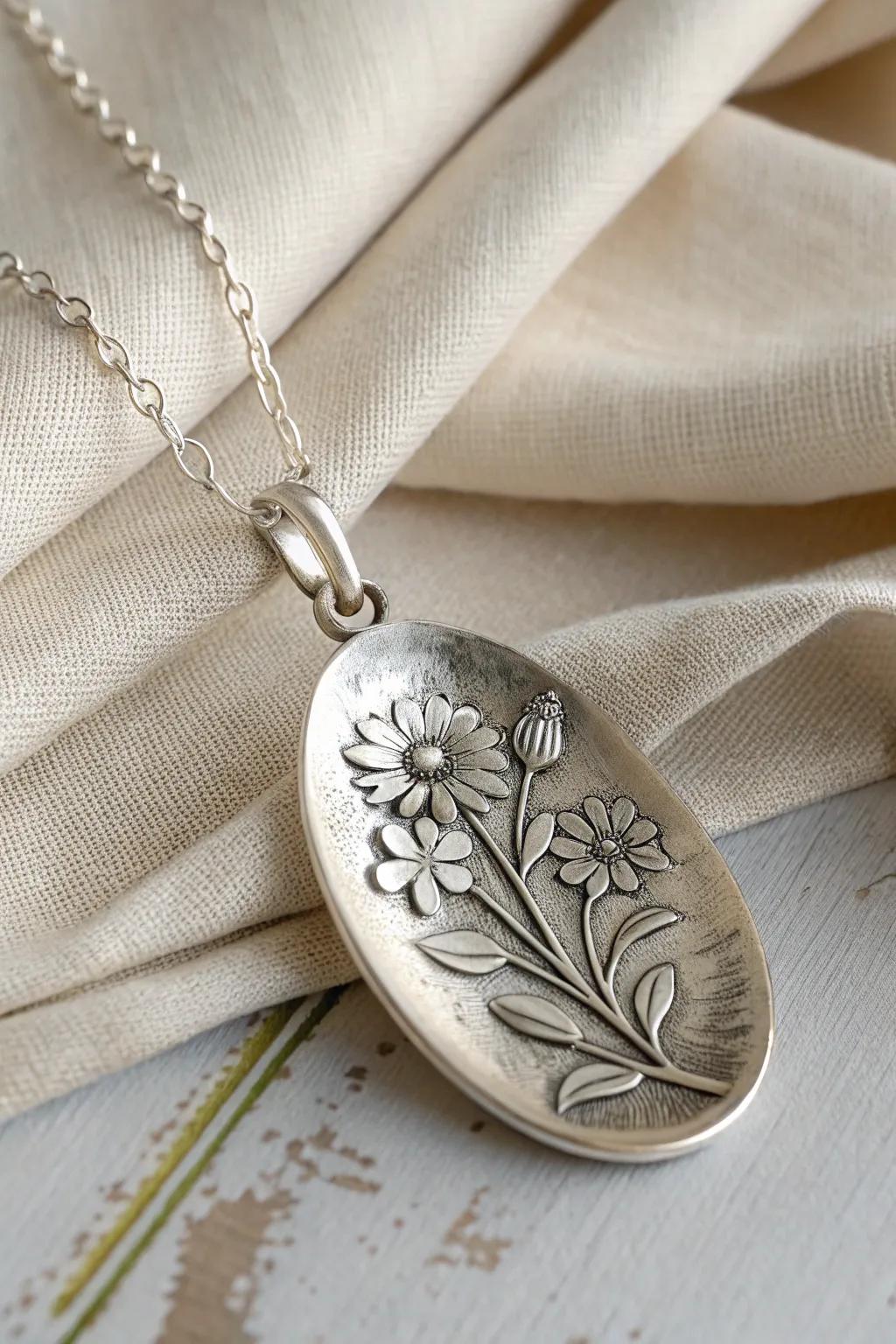 Elegance in simplicity: Uncover the splendor of repurposed floral spoon adornments.