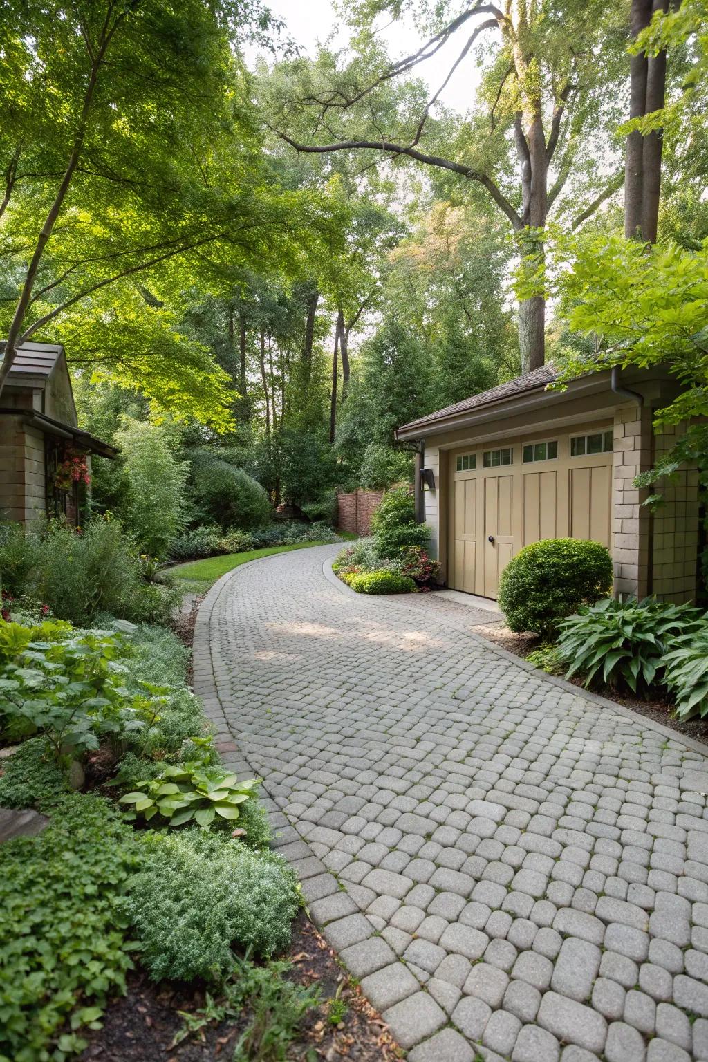 Pervious pavers deliver a sustainable and practical driveway solution.