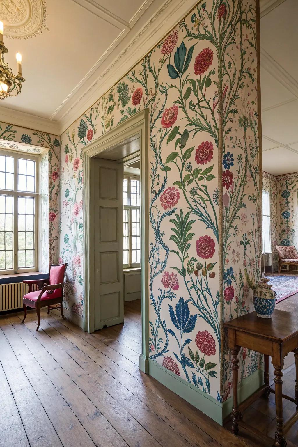 Floral forms that bring life and refinement.