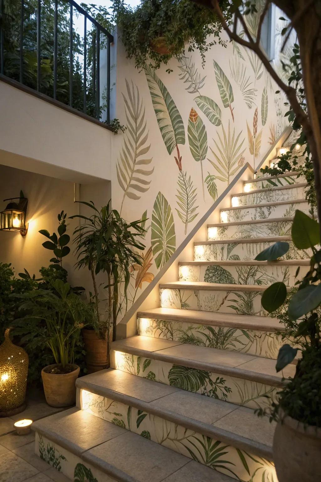 Bring nature inside using plant-inspired designs.