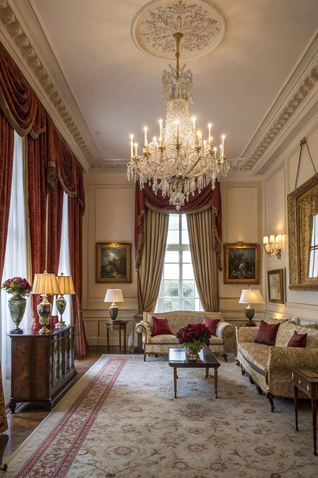 Indulge in ageless beauty with weighted, luxurious fabrics.