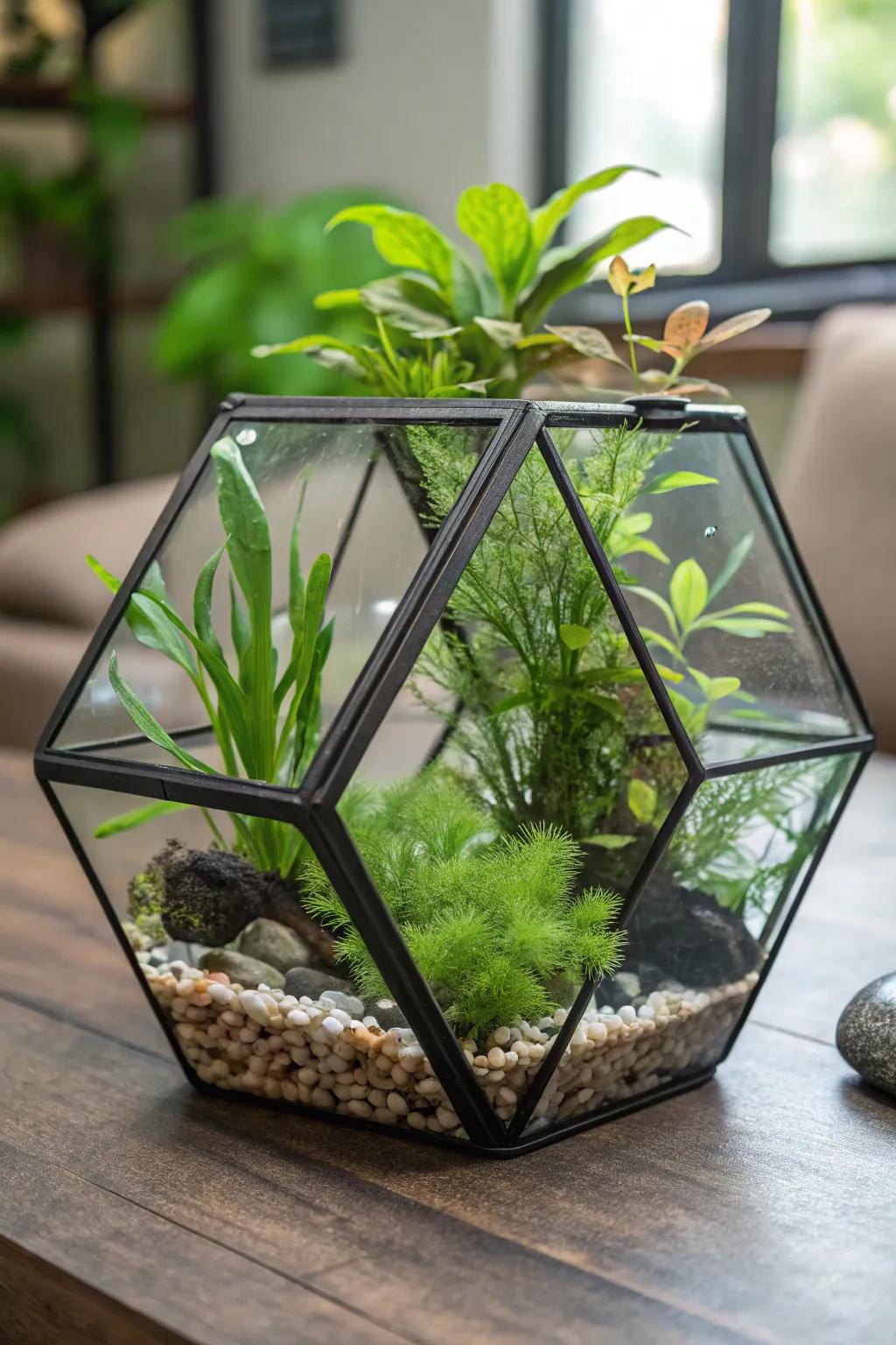 Produce symmetry through a symmetric plant layout.