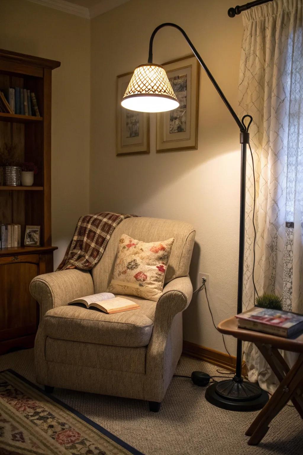 Adaptable upright luminaires provide versatile lighting solutions.