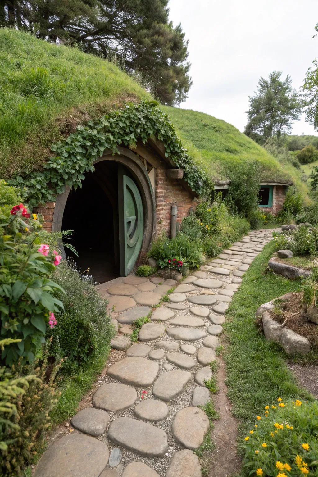 Discover the hidden charm of underground living.