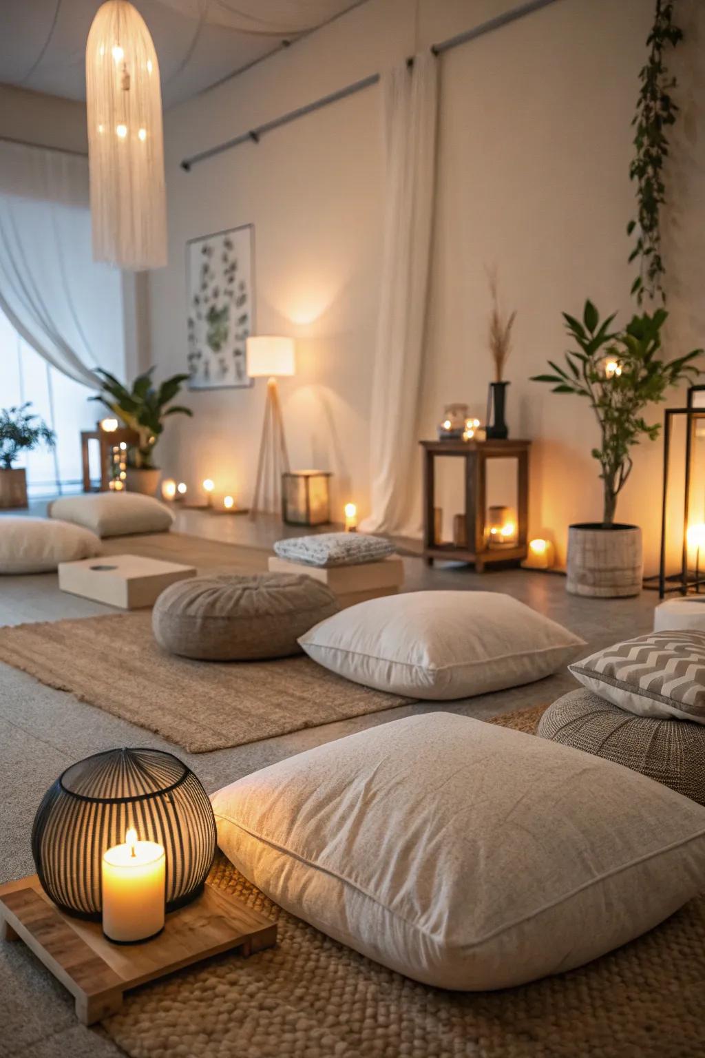 Meditation introduces a layer of peace to your spa day.