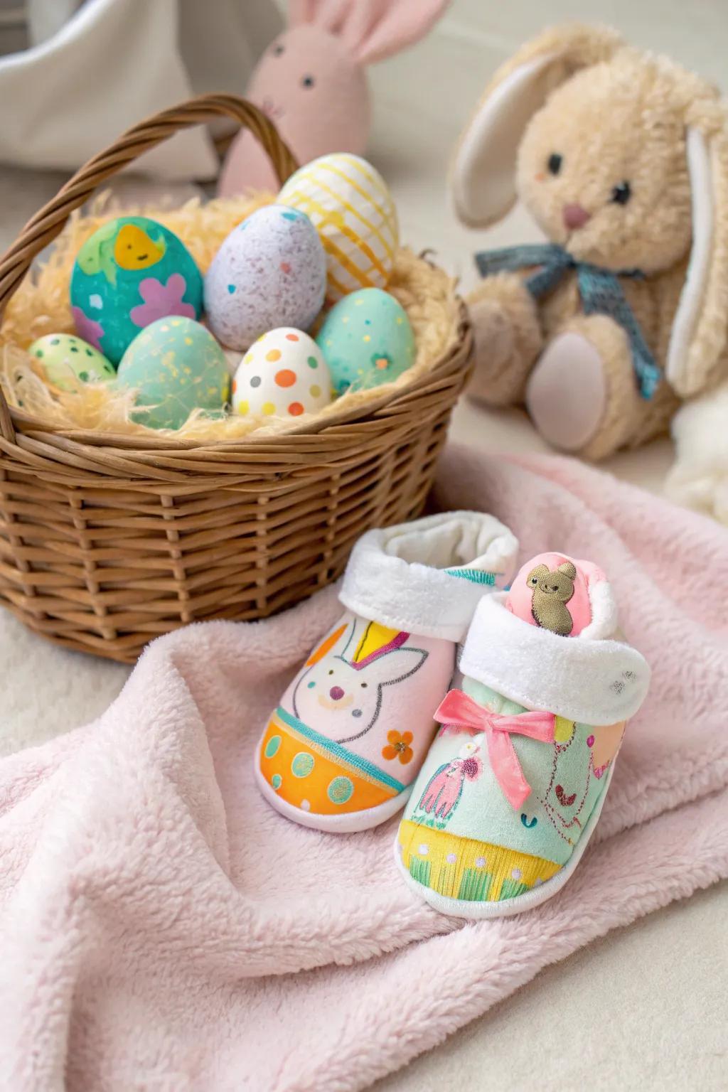 Warmers that add warmth and style to your baby's first Easter.