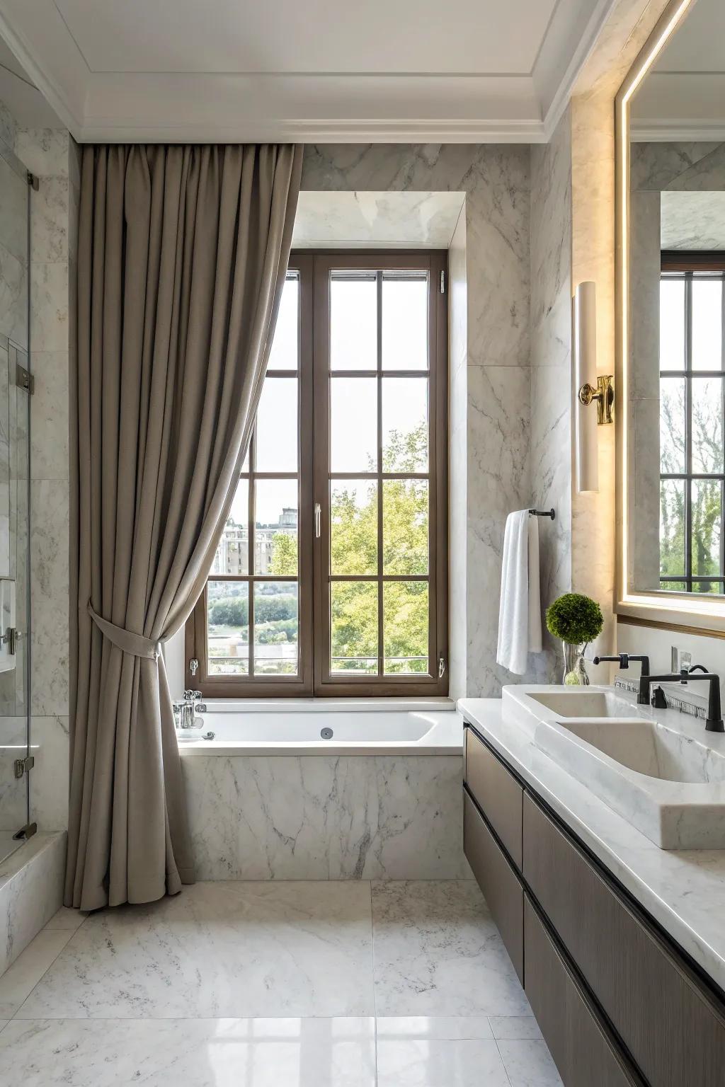 Seamless integration: Hidden hardware creates a smooth, simple design.