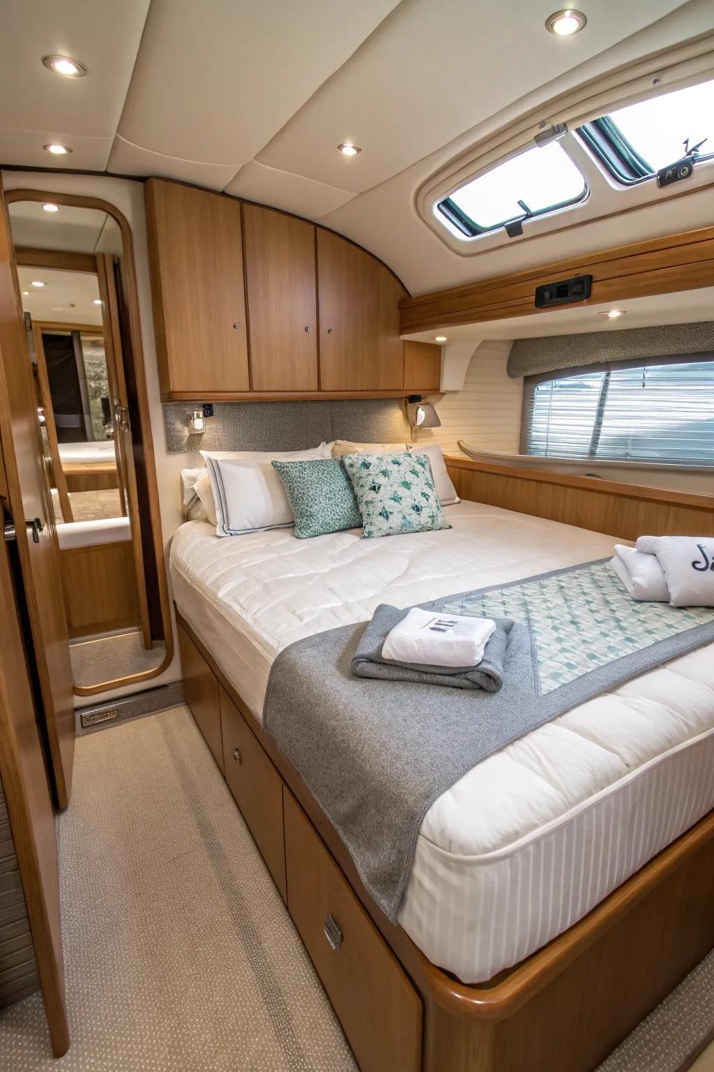 Simple upkeep for a carefree maritime life.