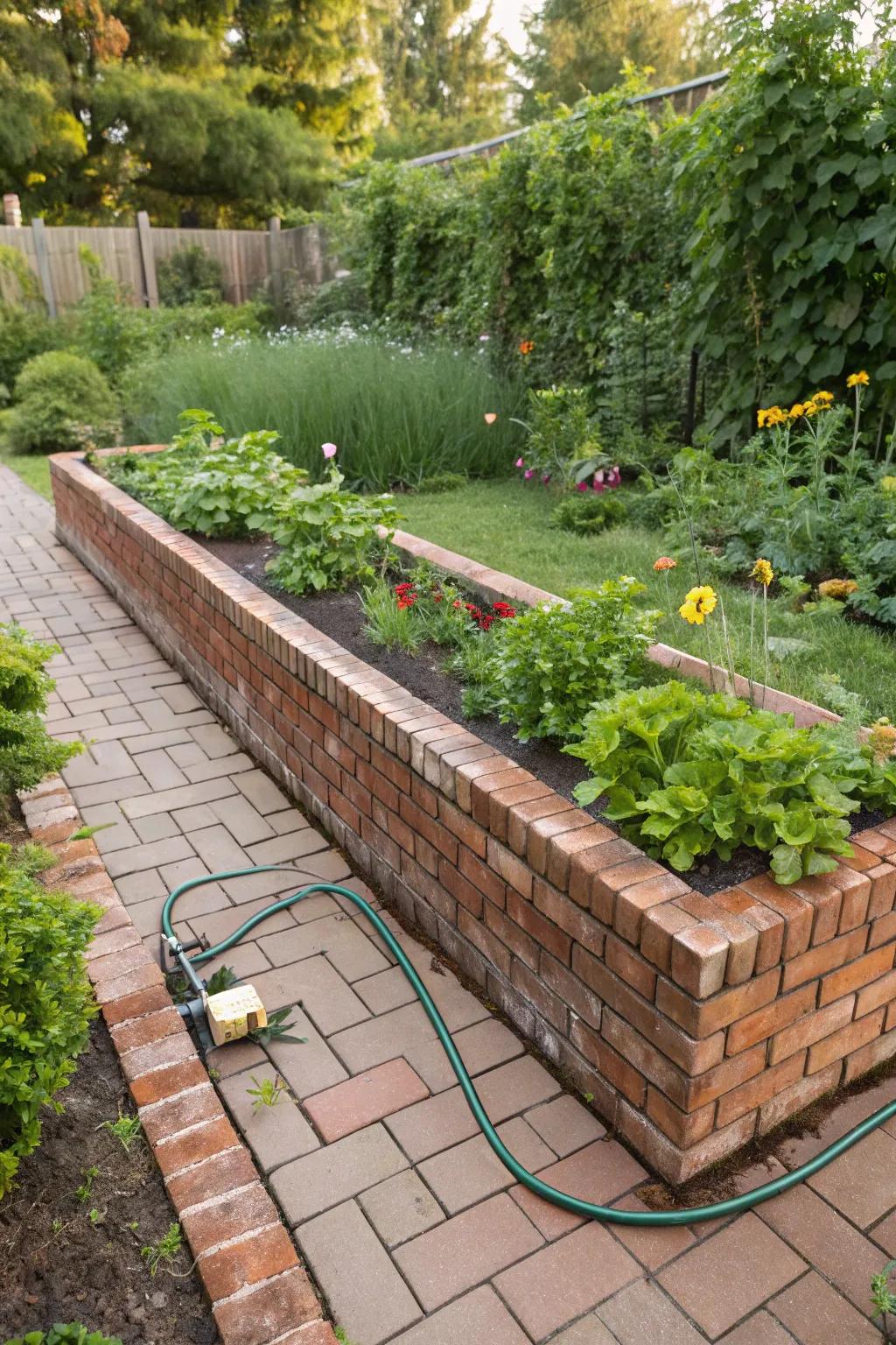 Maintain your garden's vitality through the utilization of an environmentally-friendly hydration solution.