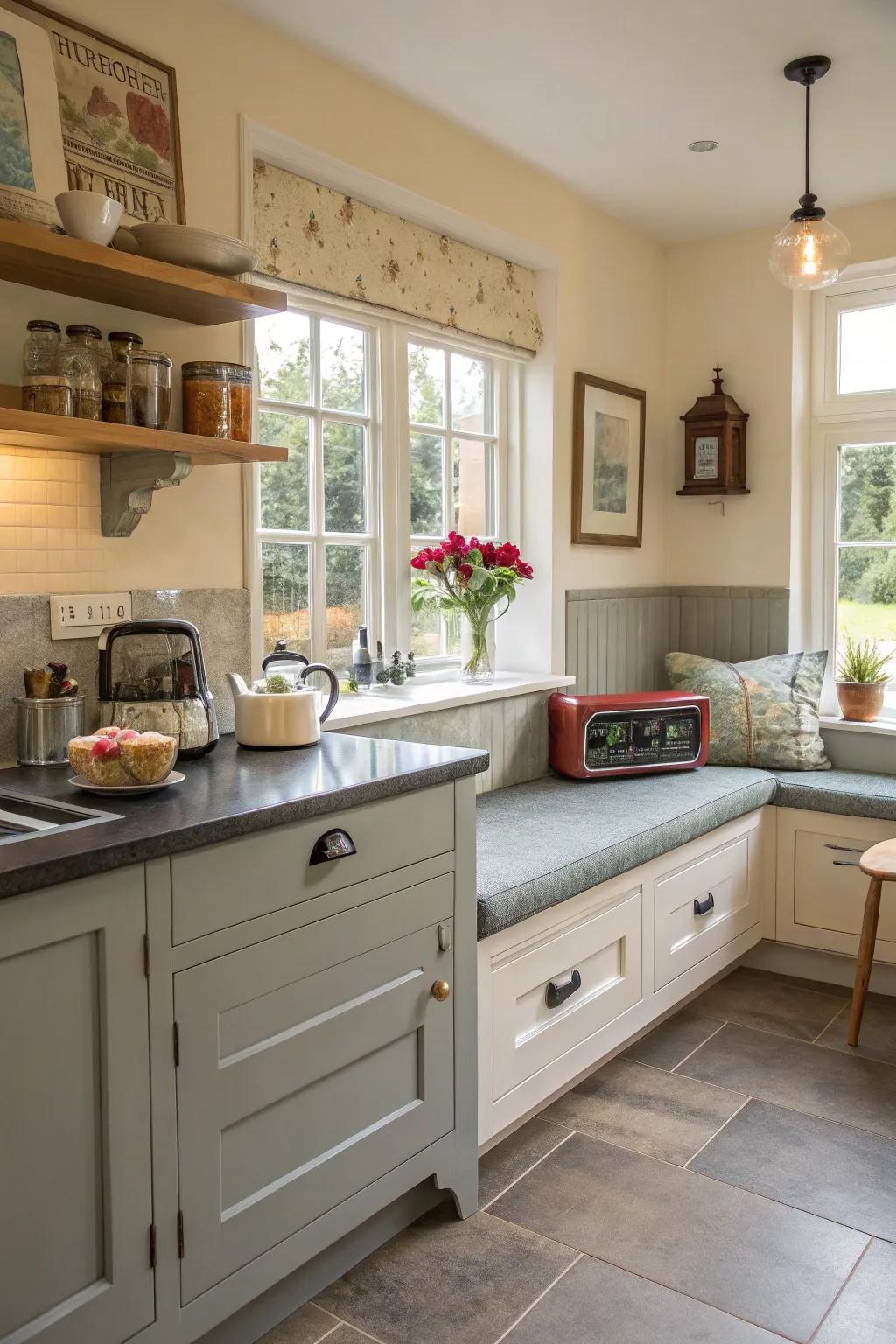 Design a personalized space through mixed-style designs.