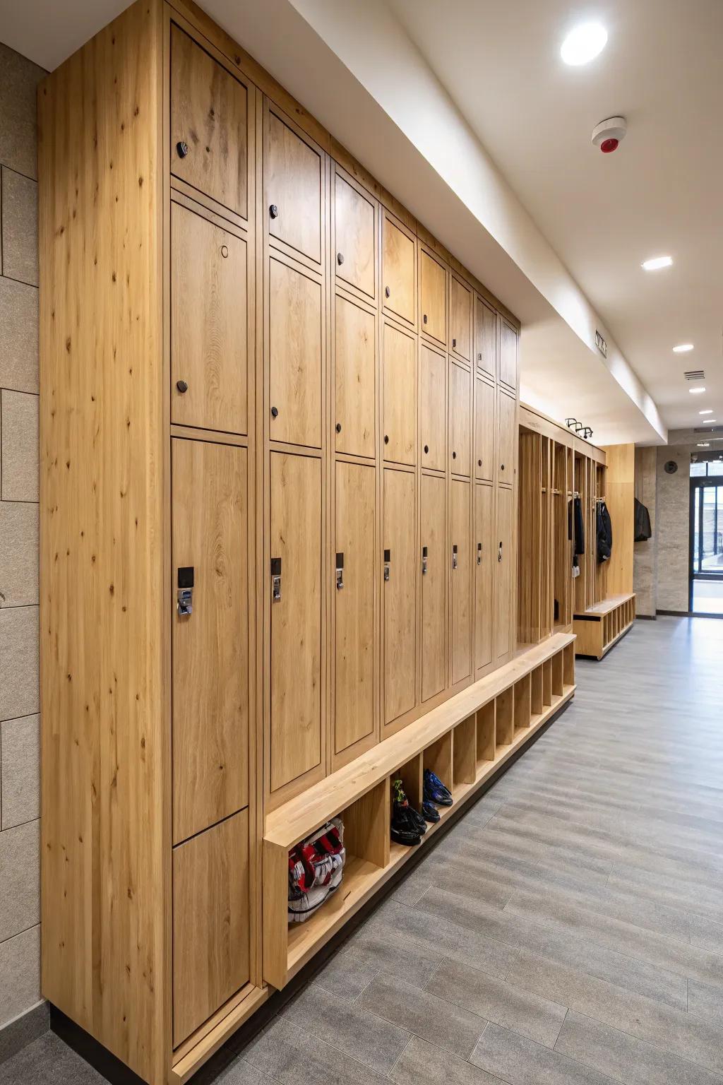 Stylish and sustainable custom storage units.