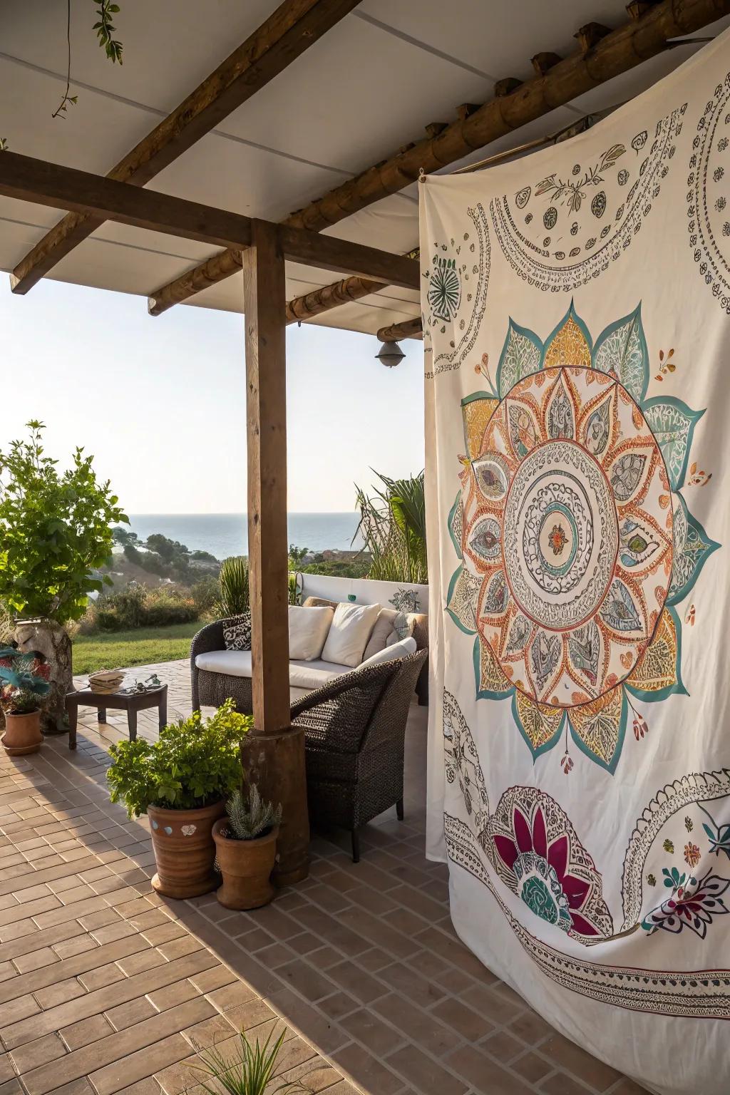 Custom art designs make canvas protections truly unique.