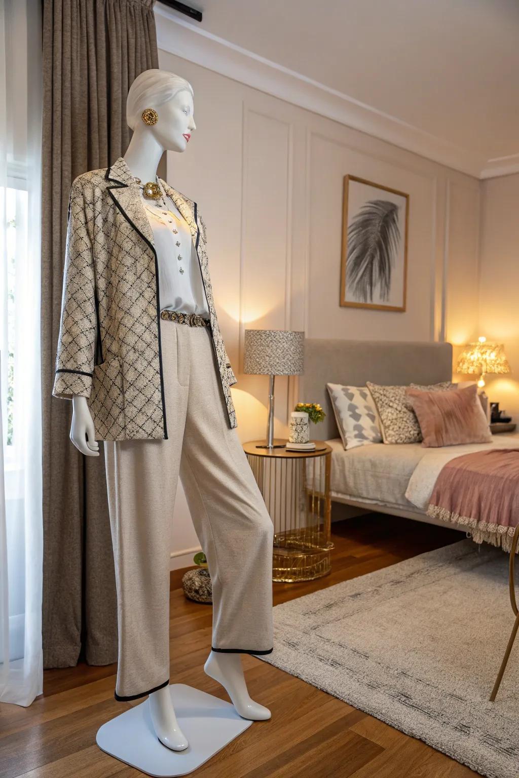 With mannequins, planning outfits turns into a creative show.