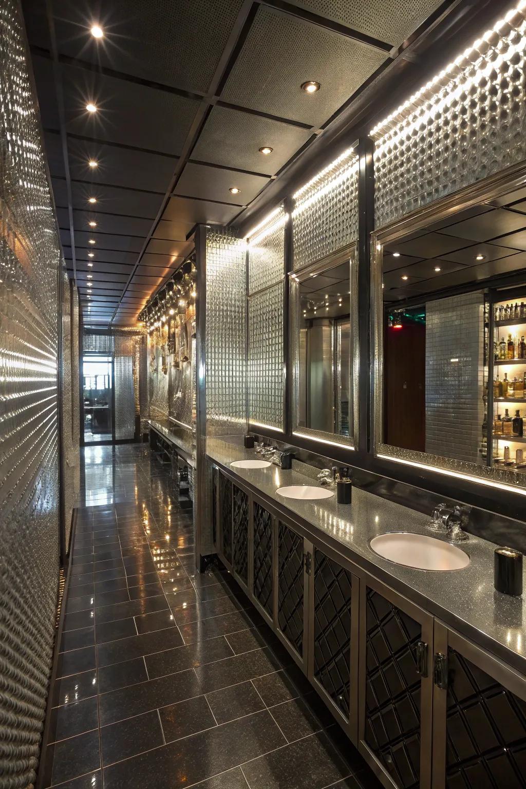 Fashion a stylish and futuristic appearance using chrome and reflectors.