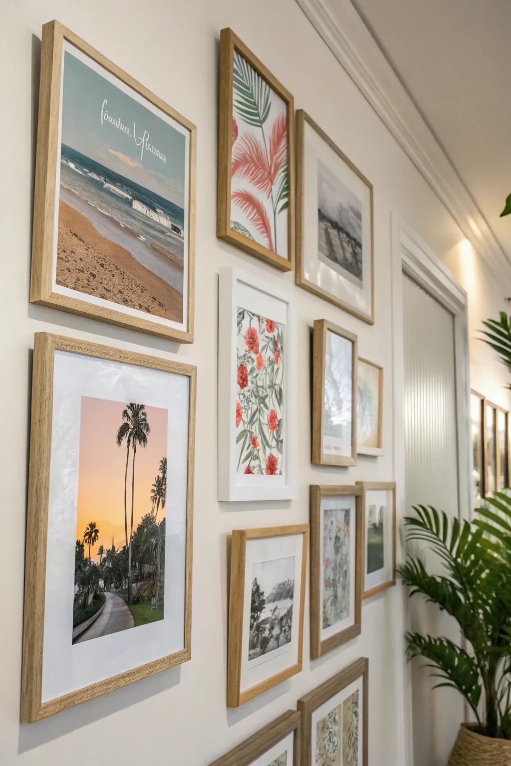 Printable art allows for continuous and easy decor changes.