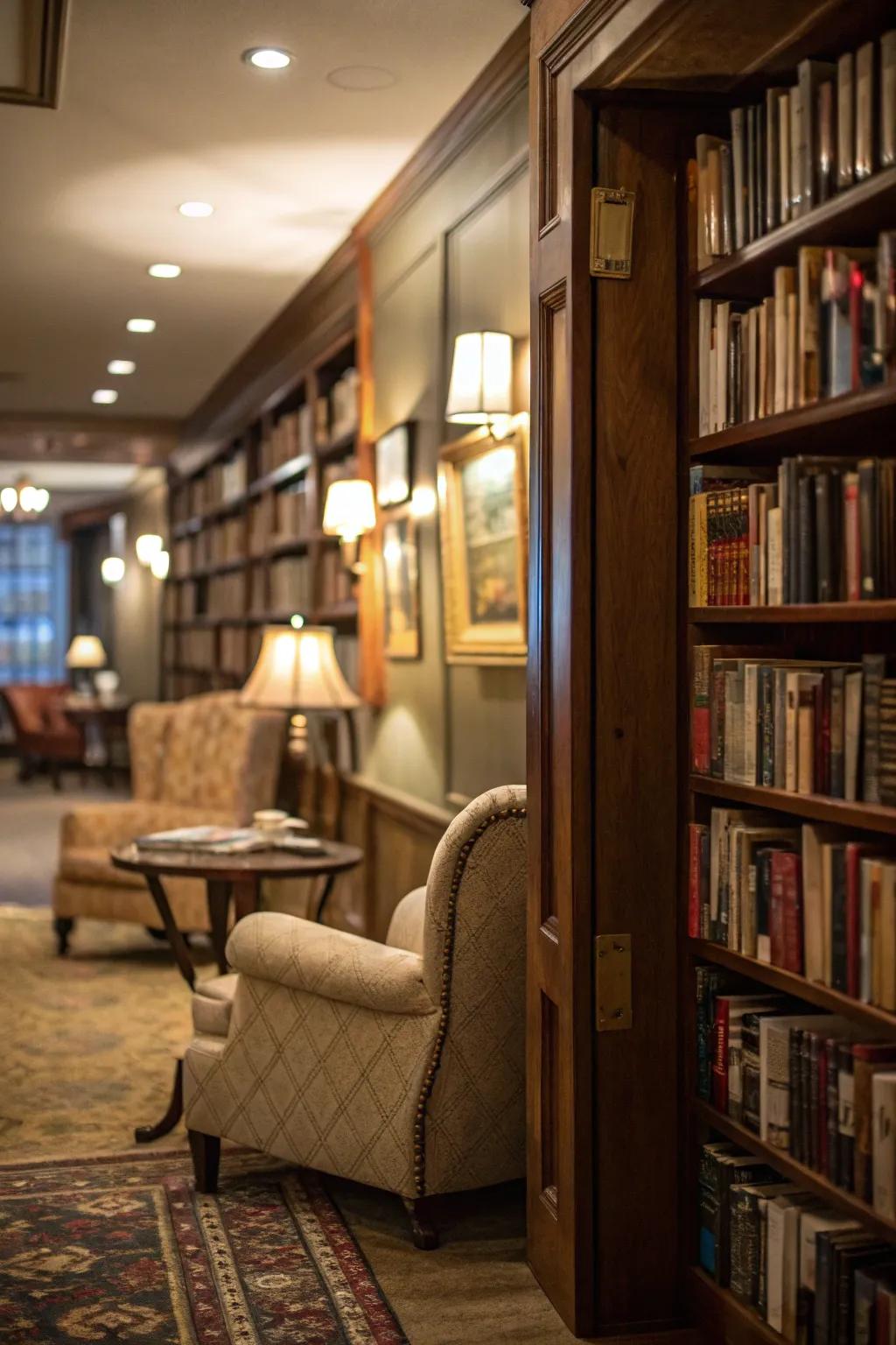 A concealed chamber that adds mystery and charm.