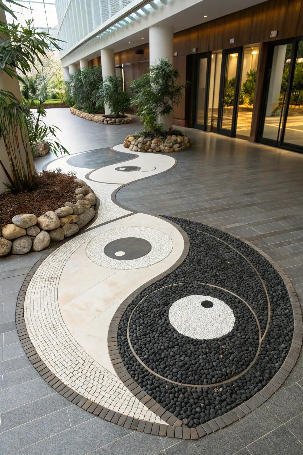 Discover balance by harmonizing yin and yang aspects in your decor.