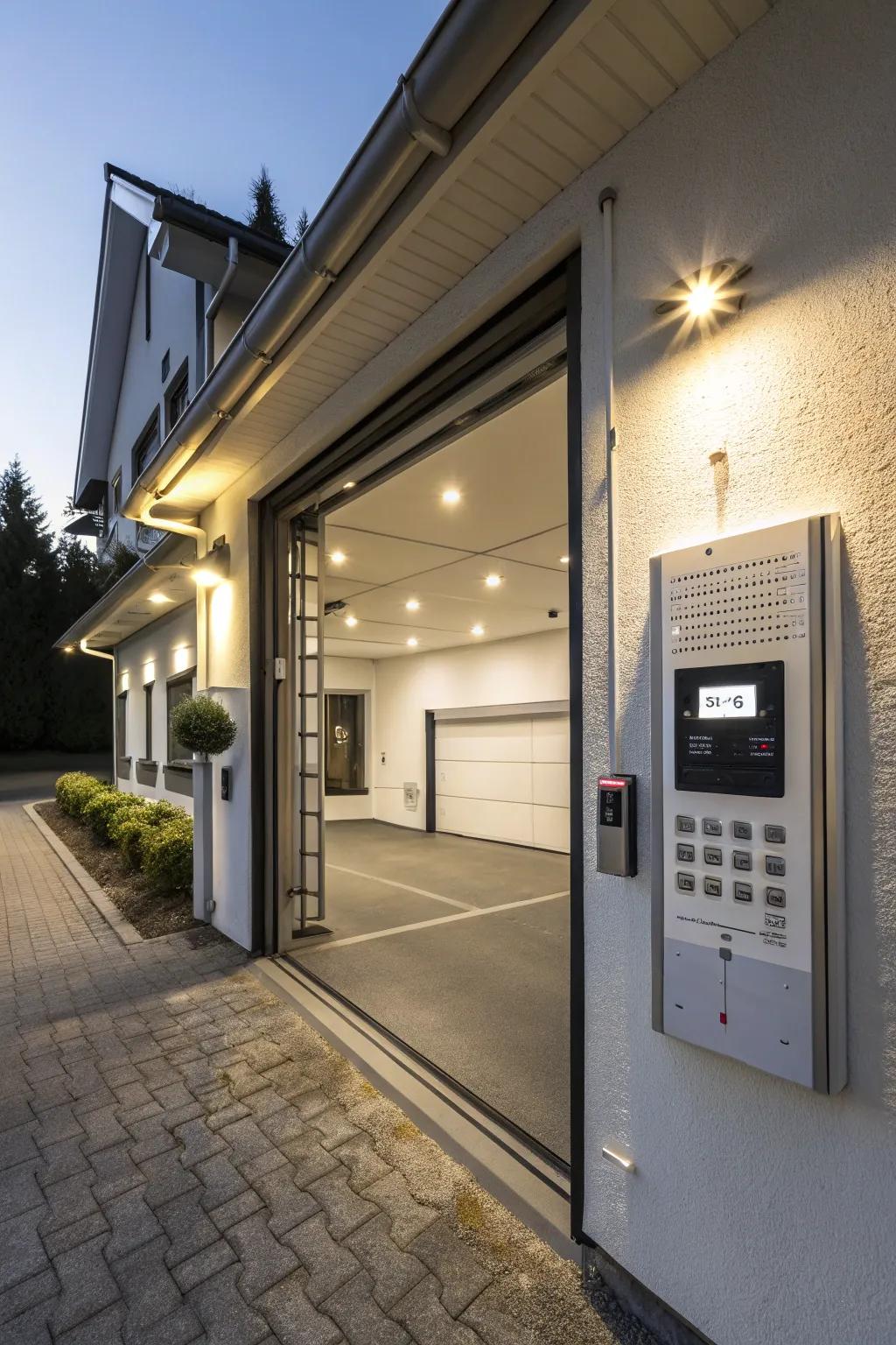 Smart tech adds safety and convenience.