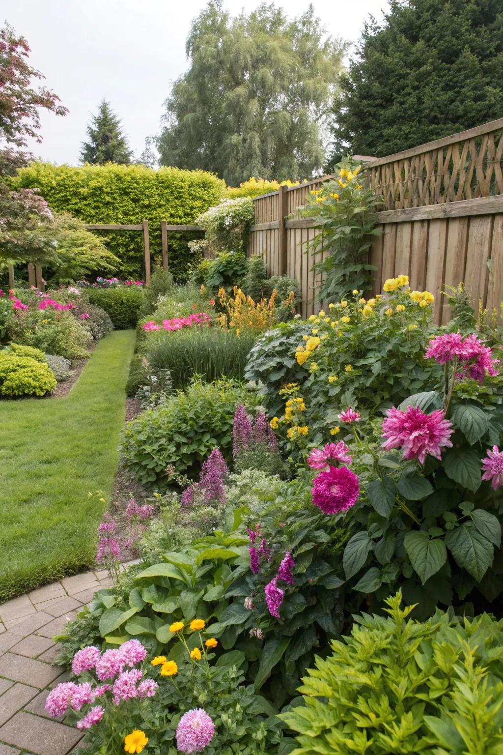 Seasonal plants maintain your garden's vibrancy throughout the year.