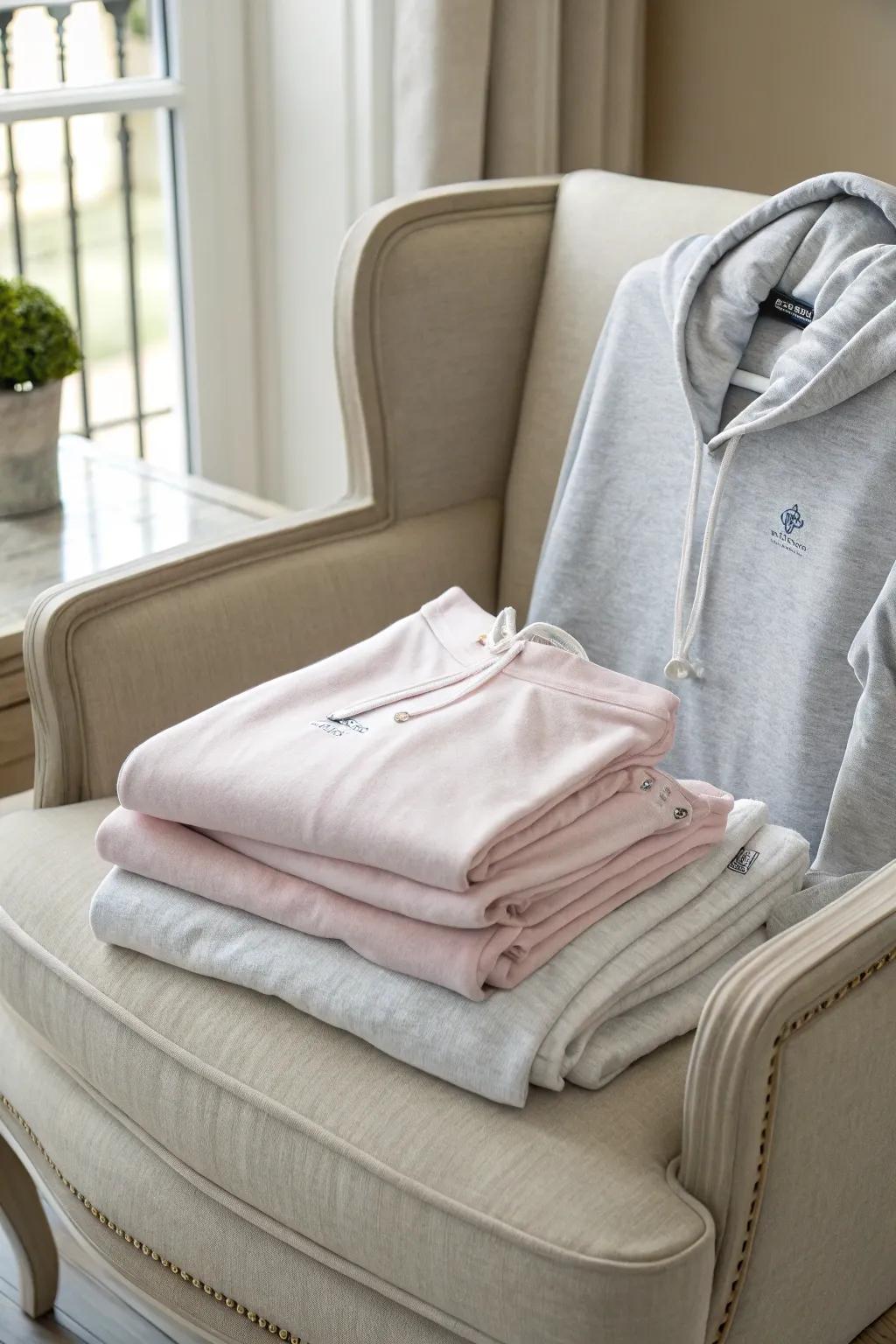 Relax in style with the perfect leisurewear.