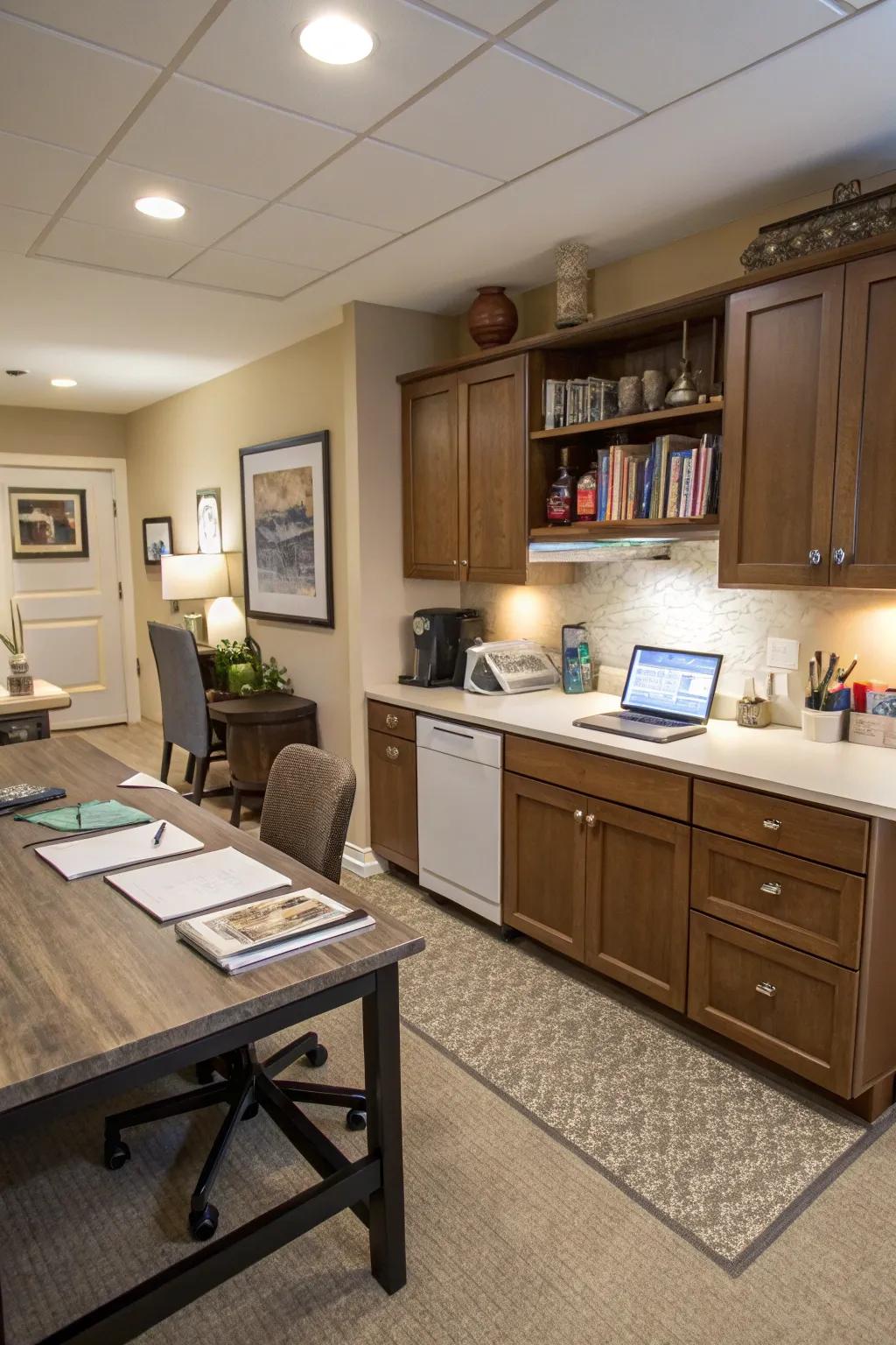 Maximize versatility with thoughtfully designed flexible spaces.