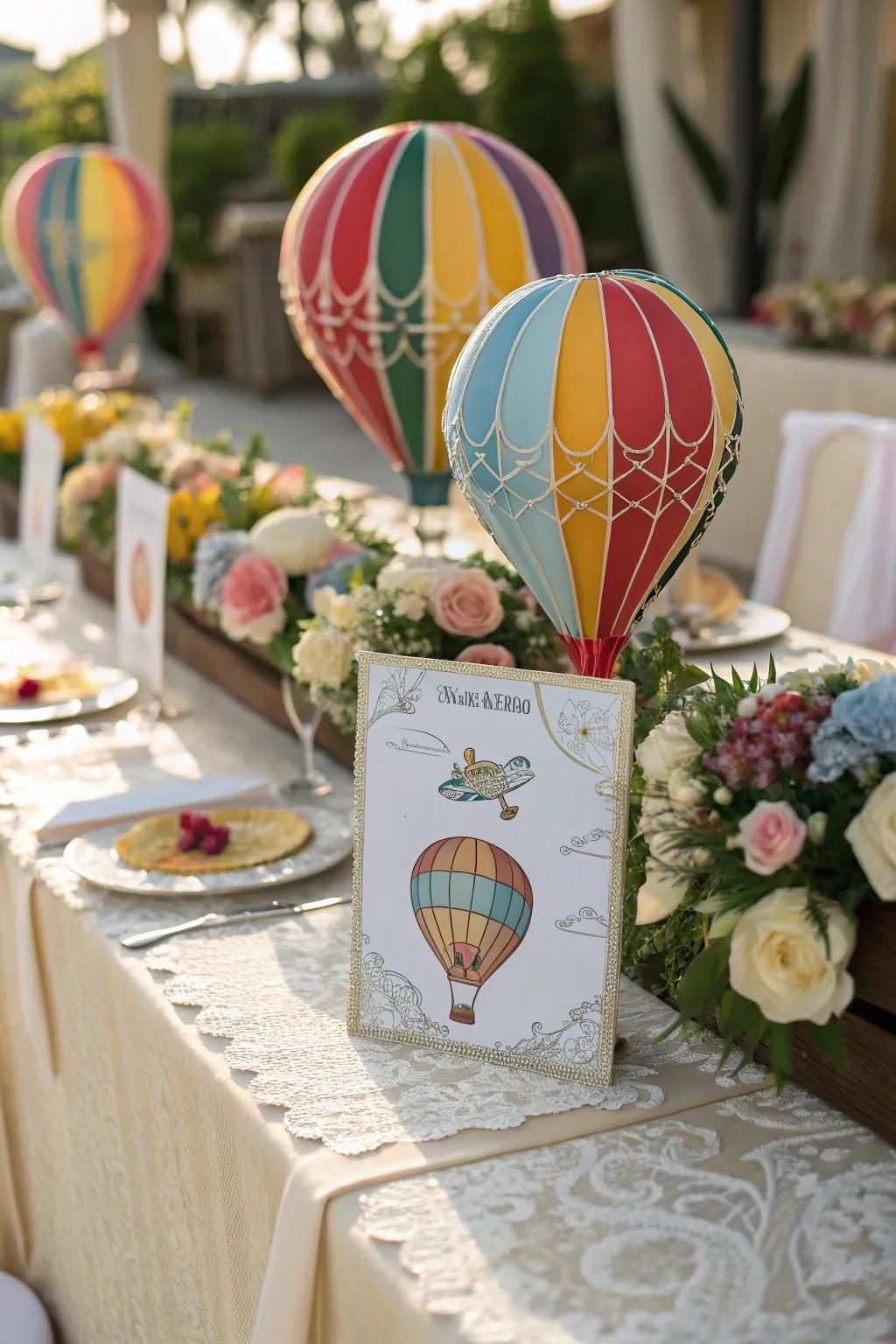 Themed invitations that excite attendees for the event.