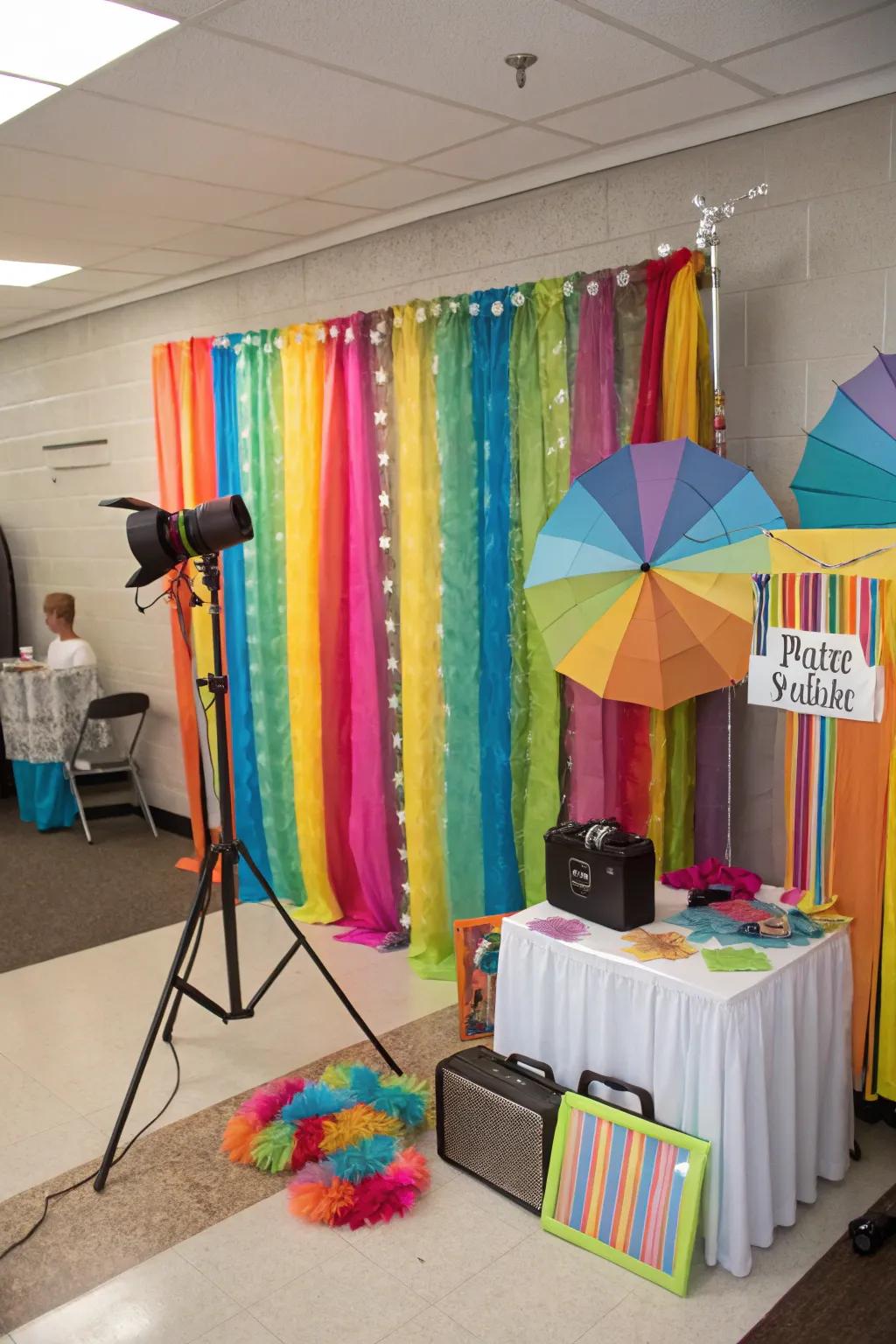 Make memorable instances using a paper strip picture area.