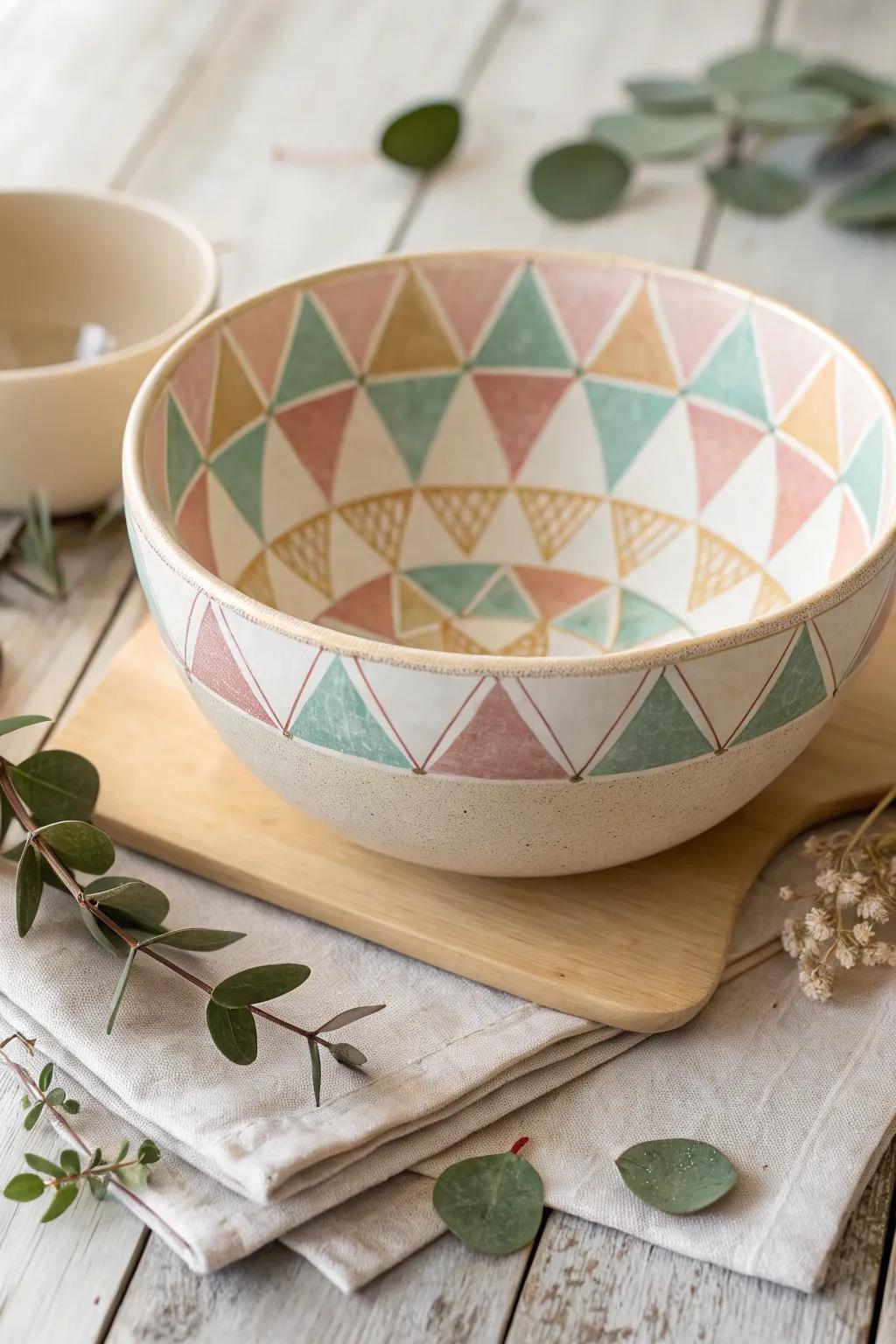 Elevate your frozen dessert journey using chic symmetrical configurations that merge Scandinavian simplicity with Boho charm.