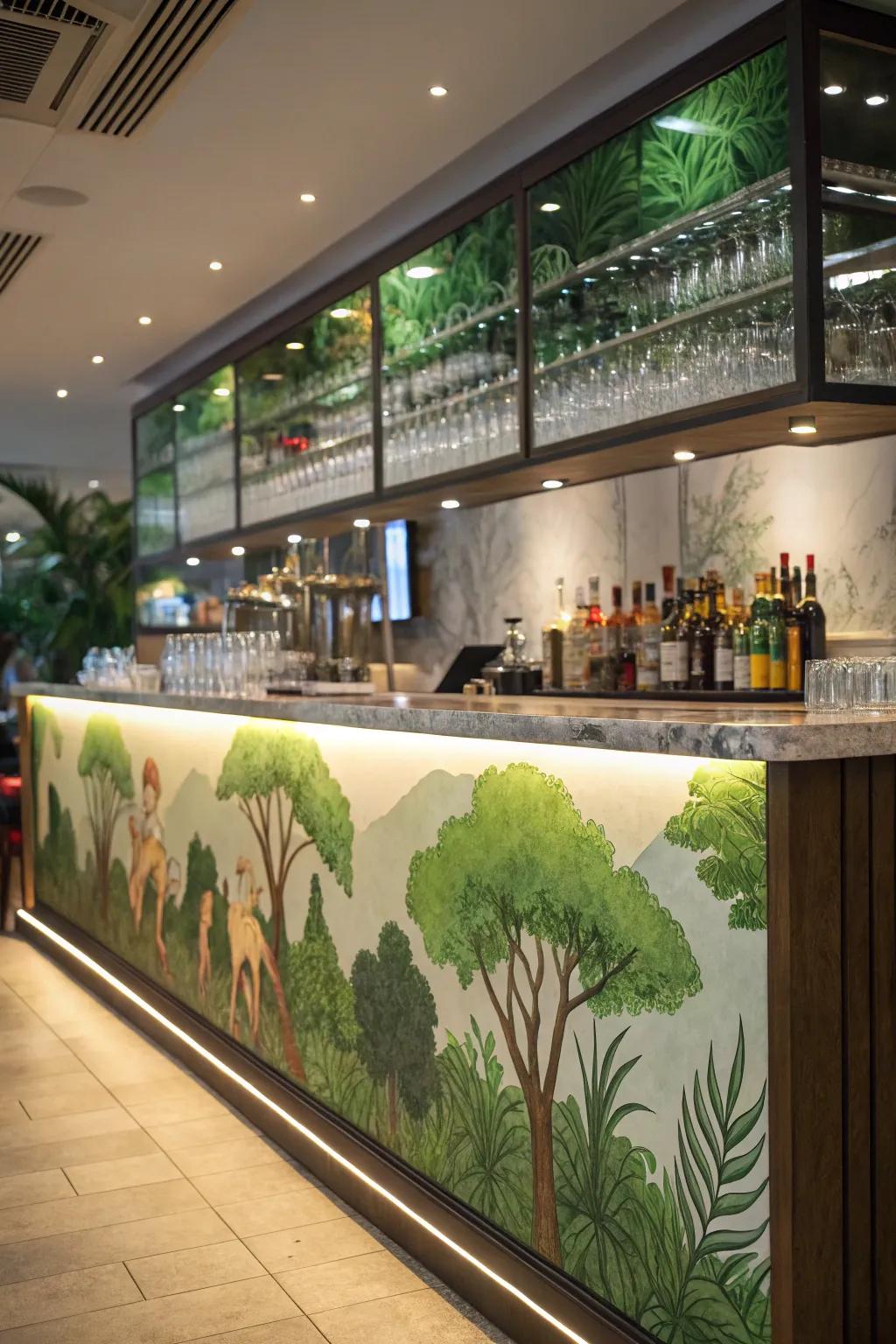 Nature-inspired wall art pulls beauty and peace inside.