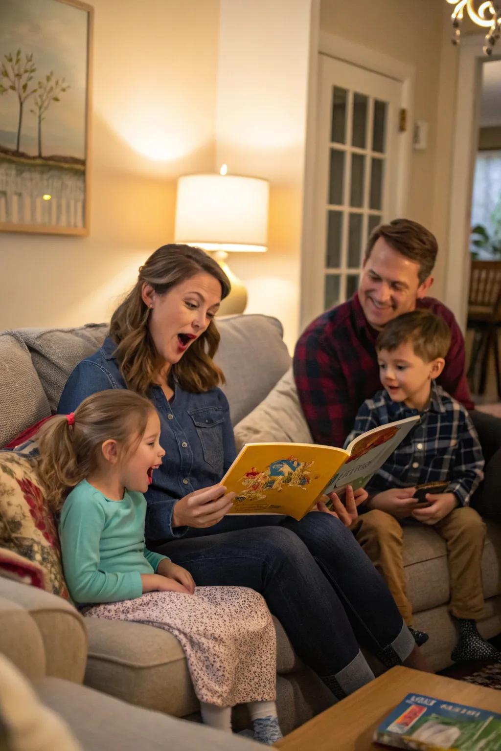 Storytelling sessions ignite imagination and fun.