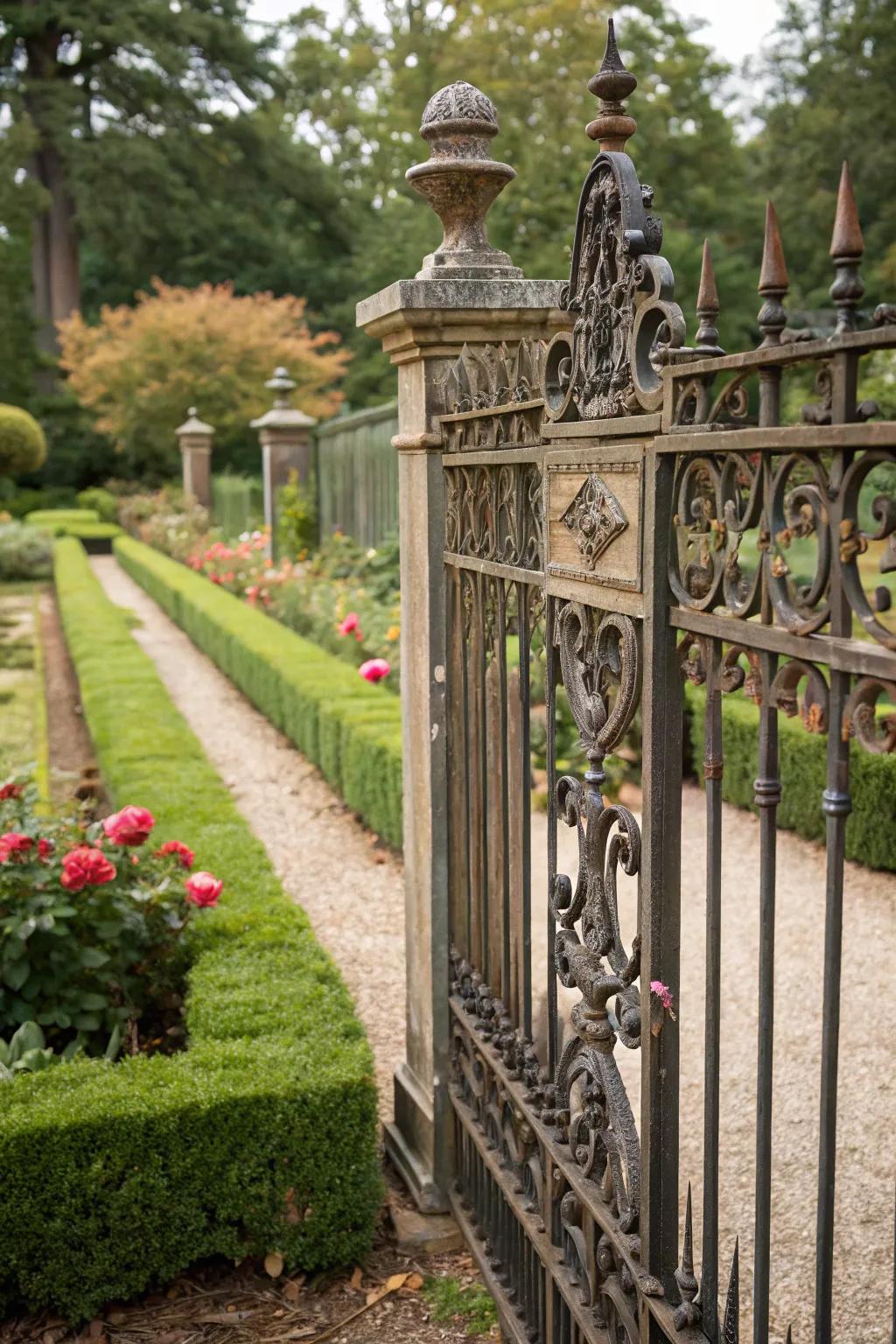 Elaborate designs evoke a sense of history