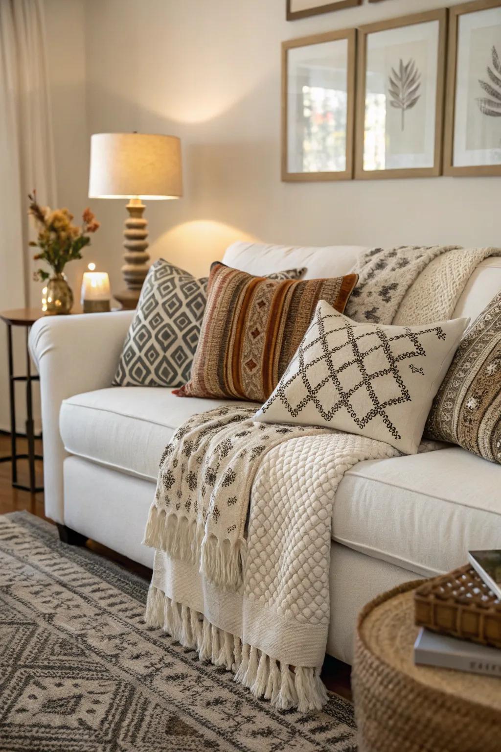 Layered designs introduce depth and appeal.