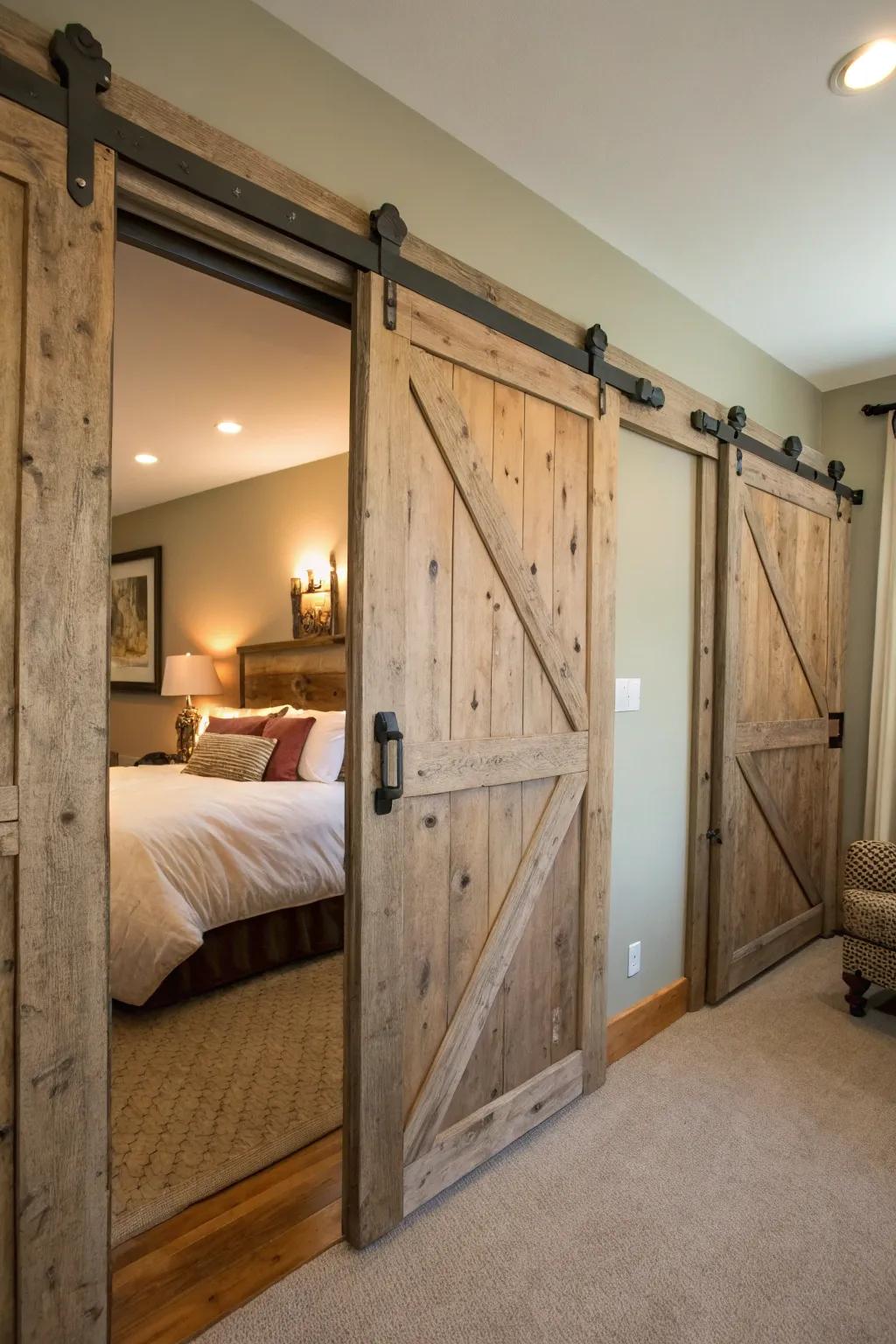 Stable doors incorporate authenticity and practical elegance.
