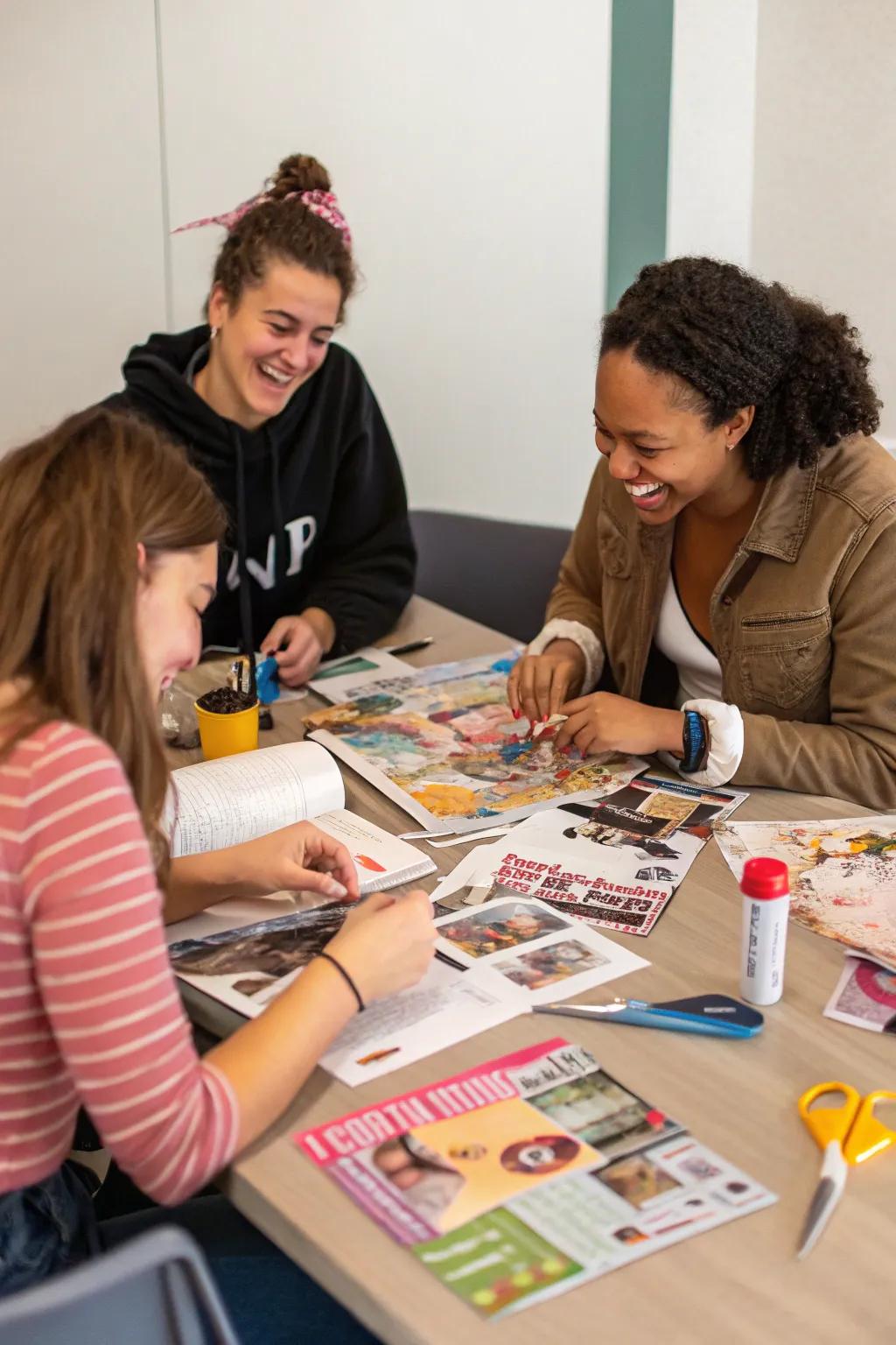 A creative New Year's party to encourage and motivate.