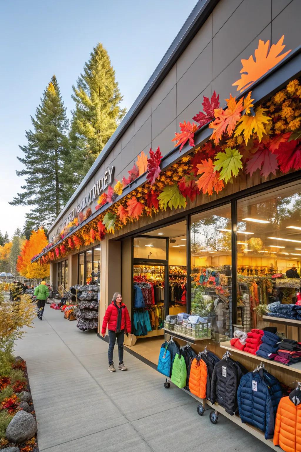 Seasonal color schemes for a fresh and vibrant store atmosphere.