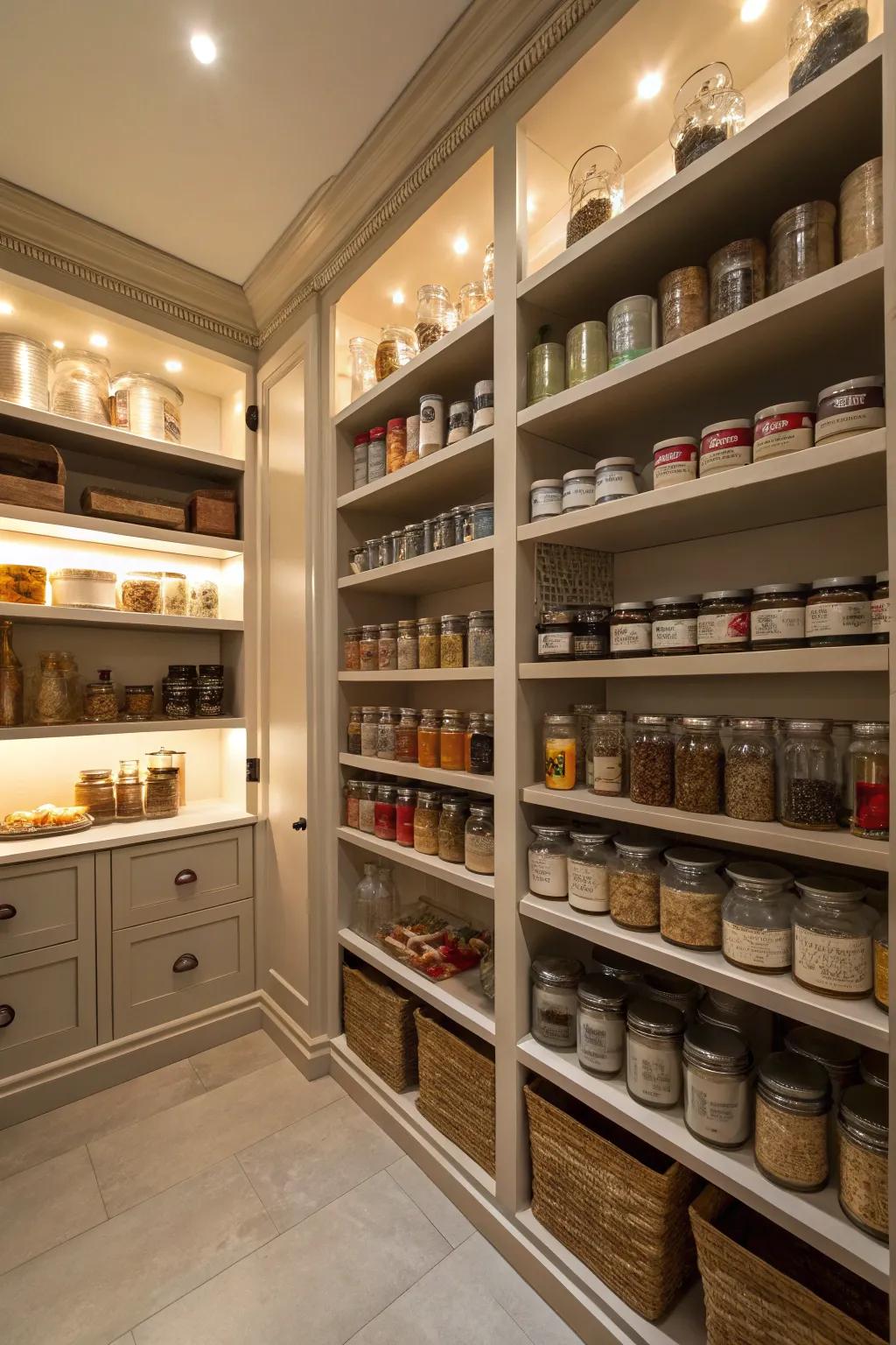 Line illumination offers directional flexibility.