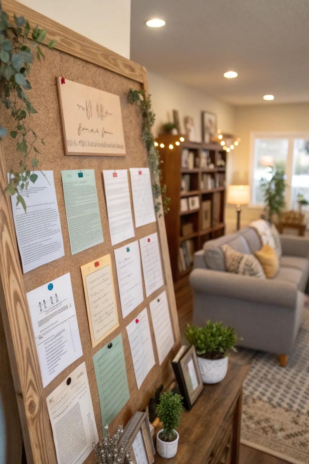 A section for participatory scripture encourages personal contributions.