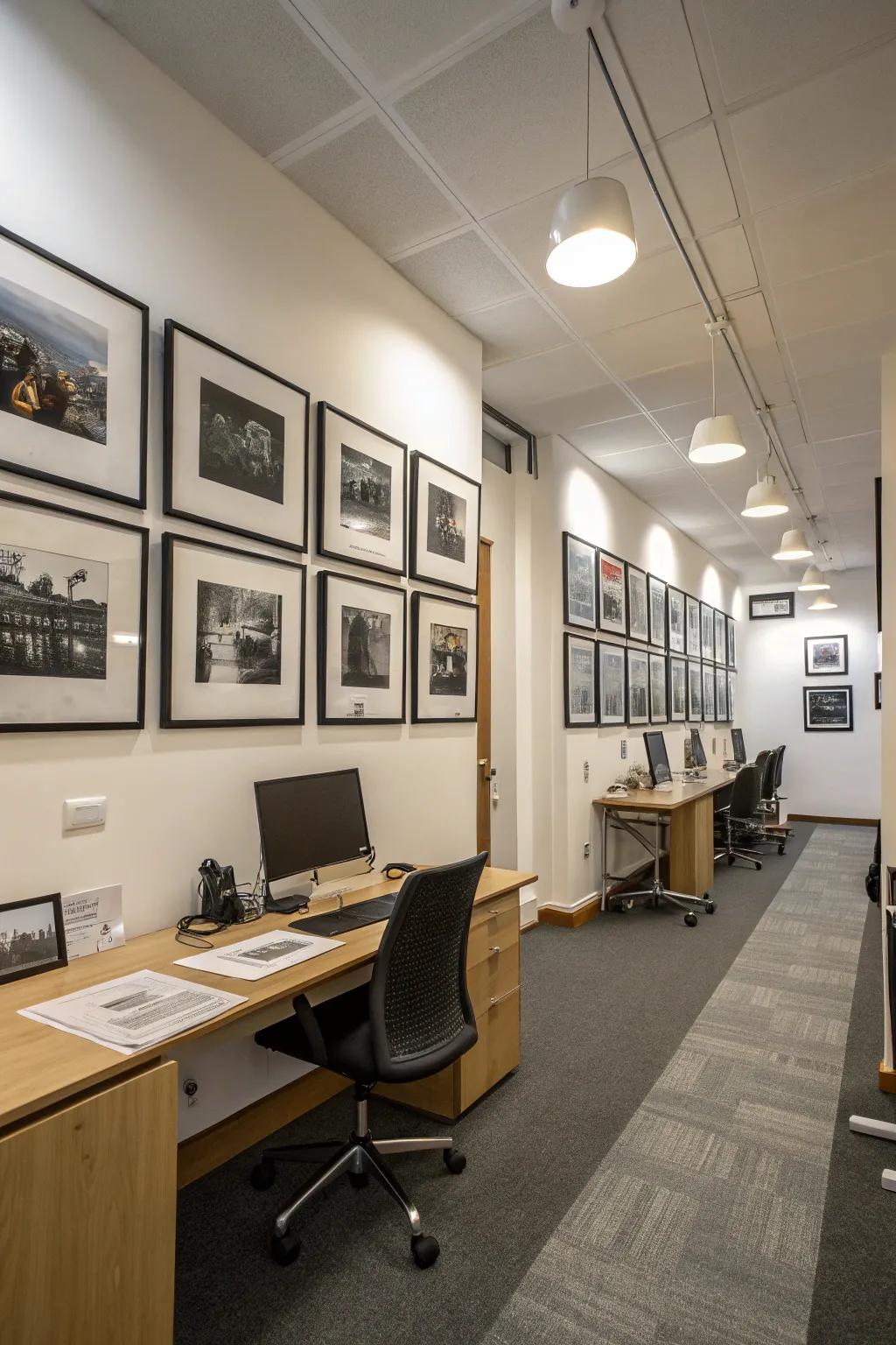 Grayscale frames offer a classic and striking aesthetic.