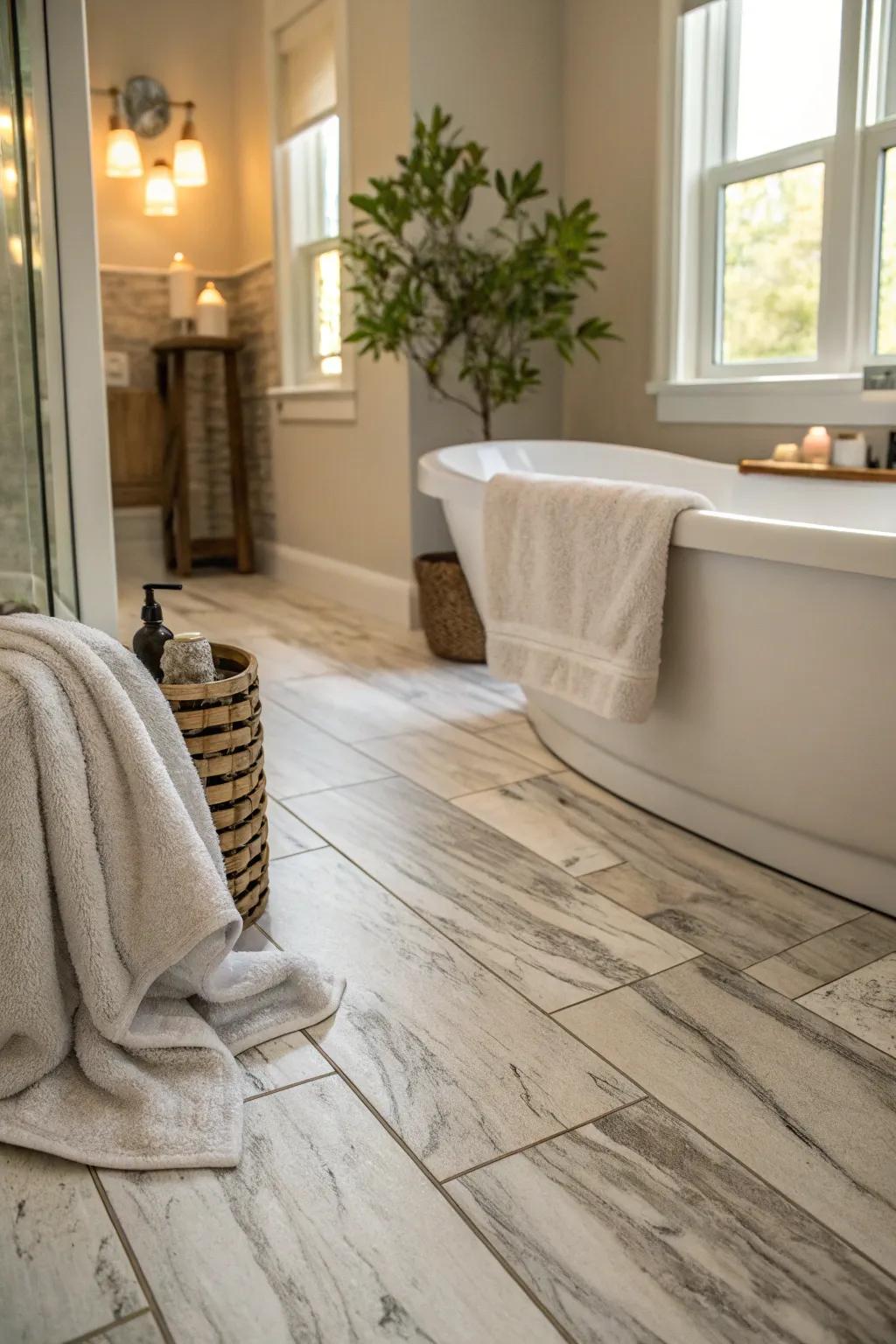 Raise your area with marble-look finishes that exude luxury and style. ✨ #LuxuryDesign #MarbleLook