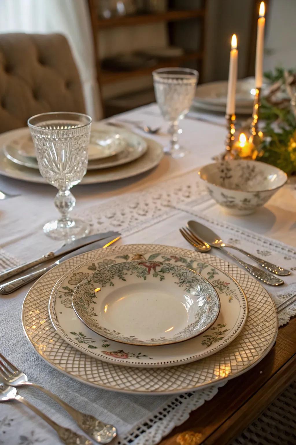 Add character through vintage moods.