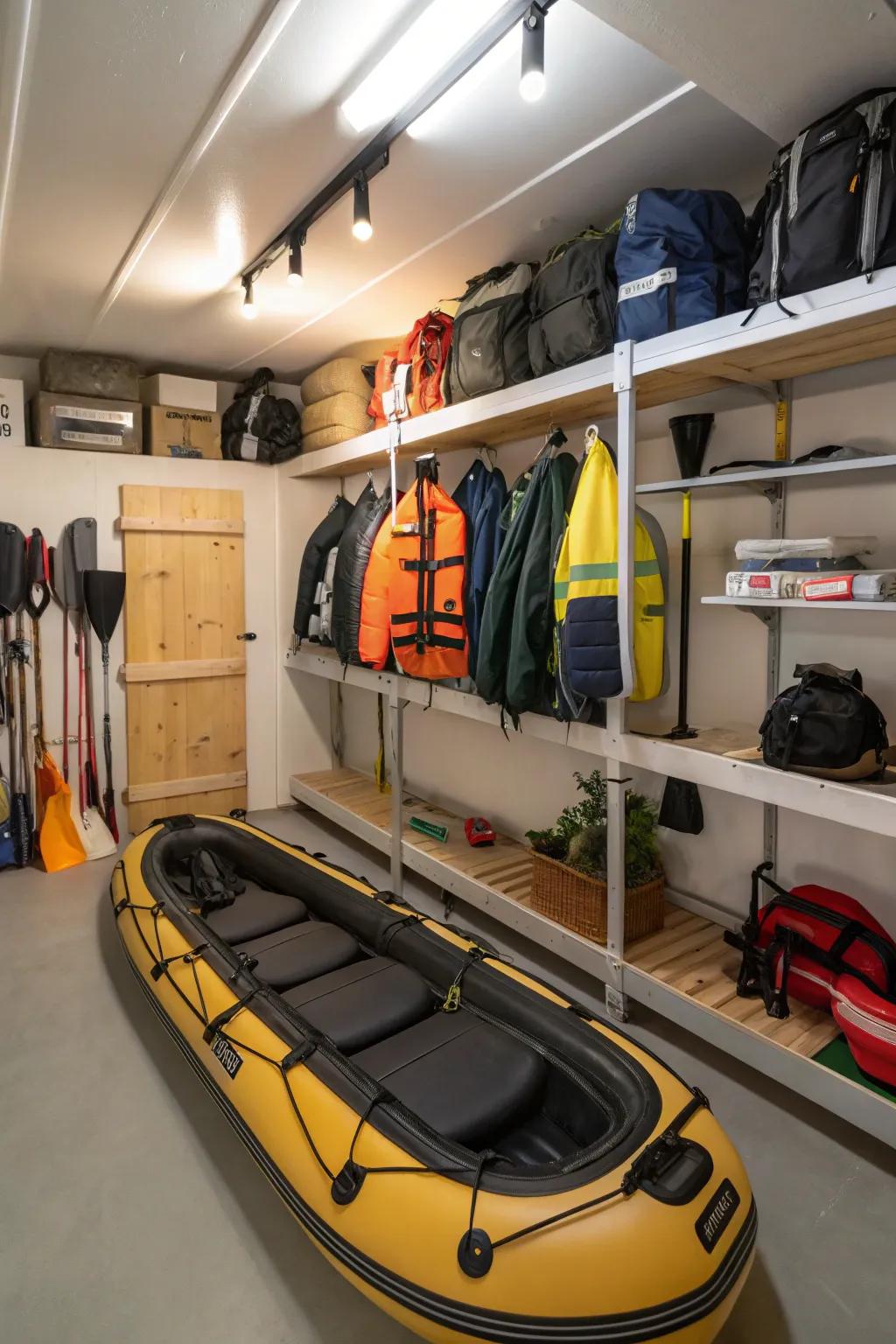 Climate control keeps your skiff in great shape all year.