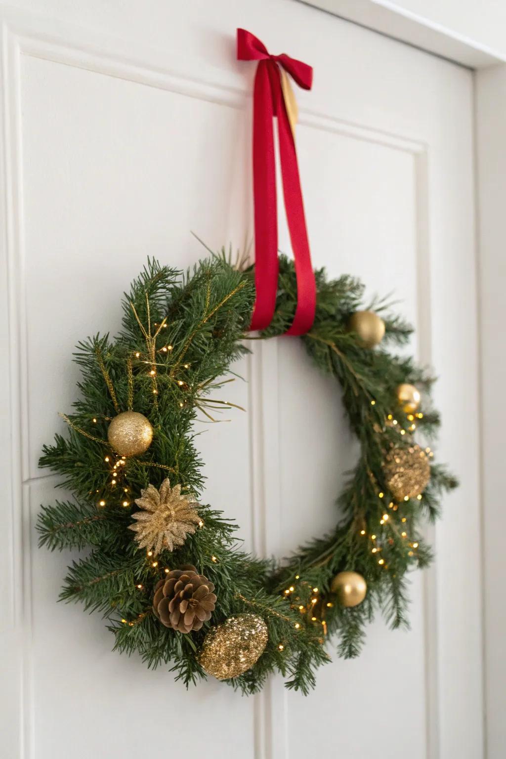 Subtle elegance featuring simple design.