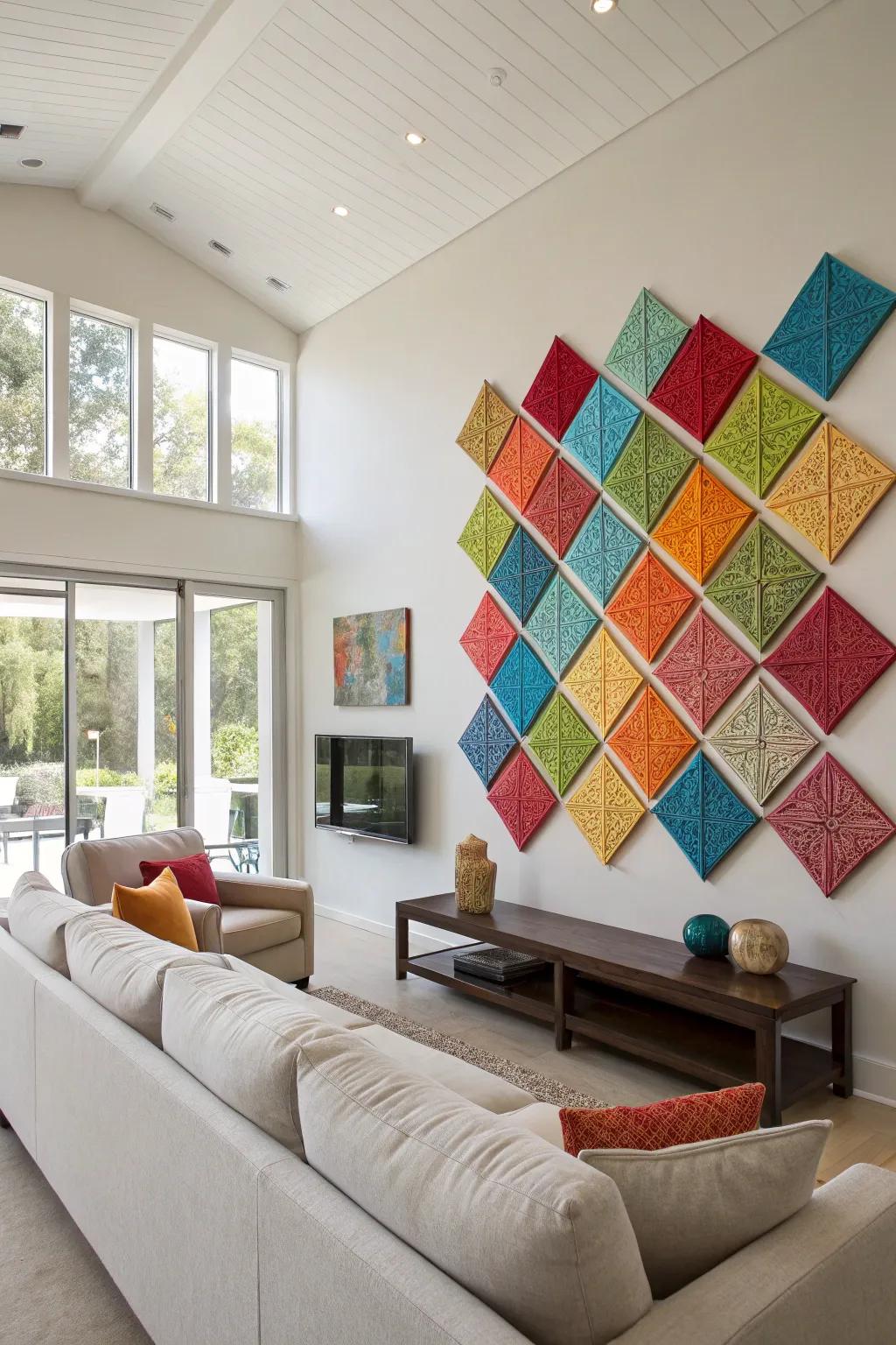 Reinvent your space with changeable wall art.
